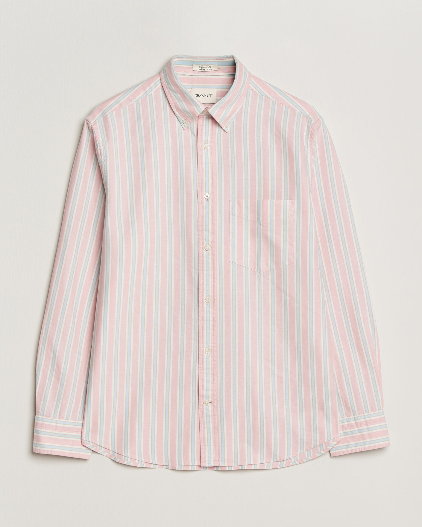 Heren | Overhemden | GANT | Regluar Fit Archive Oxford Shirt Washed Pink