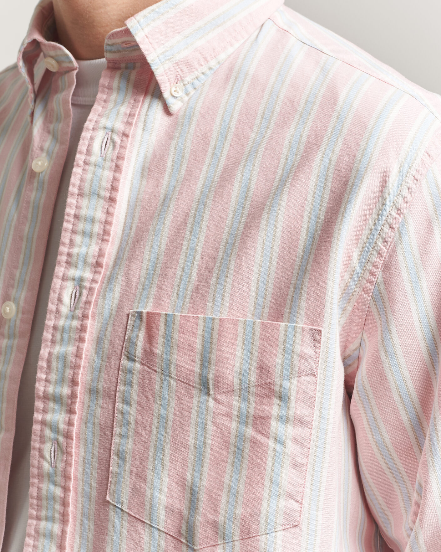 Heren | Overhemden | Gant | Regluar Fit Archive Oxford Shirt Washed Pink