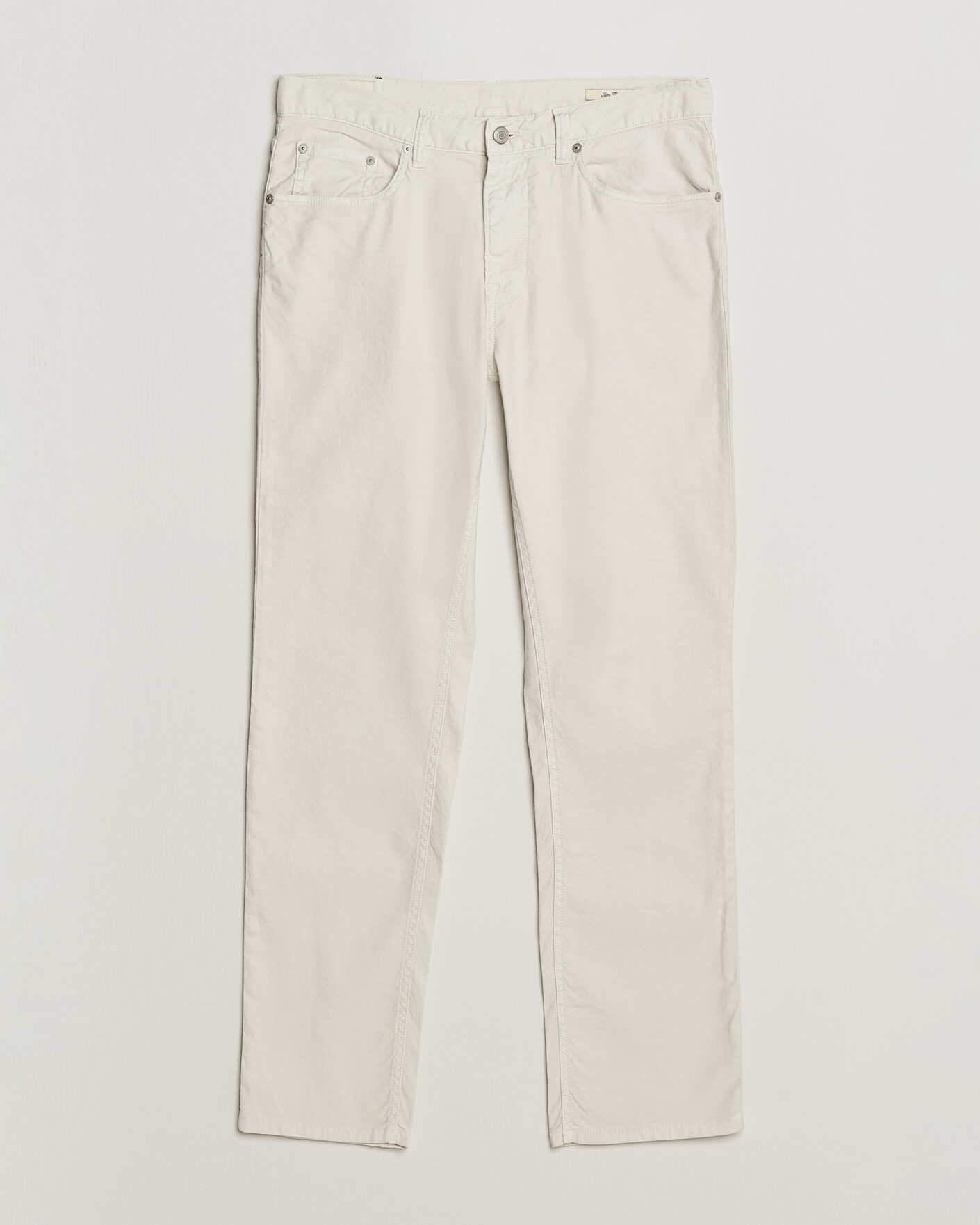 Heren | Broeken | Gant | Slim Fit Cotton/Linen 5-Pocket Pants Sand