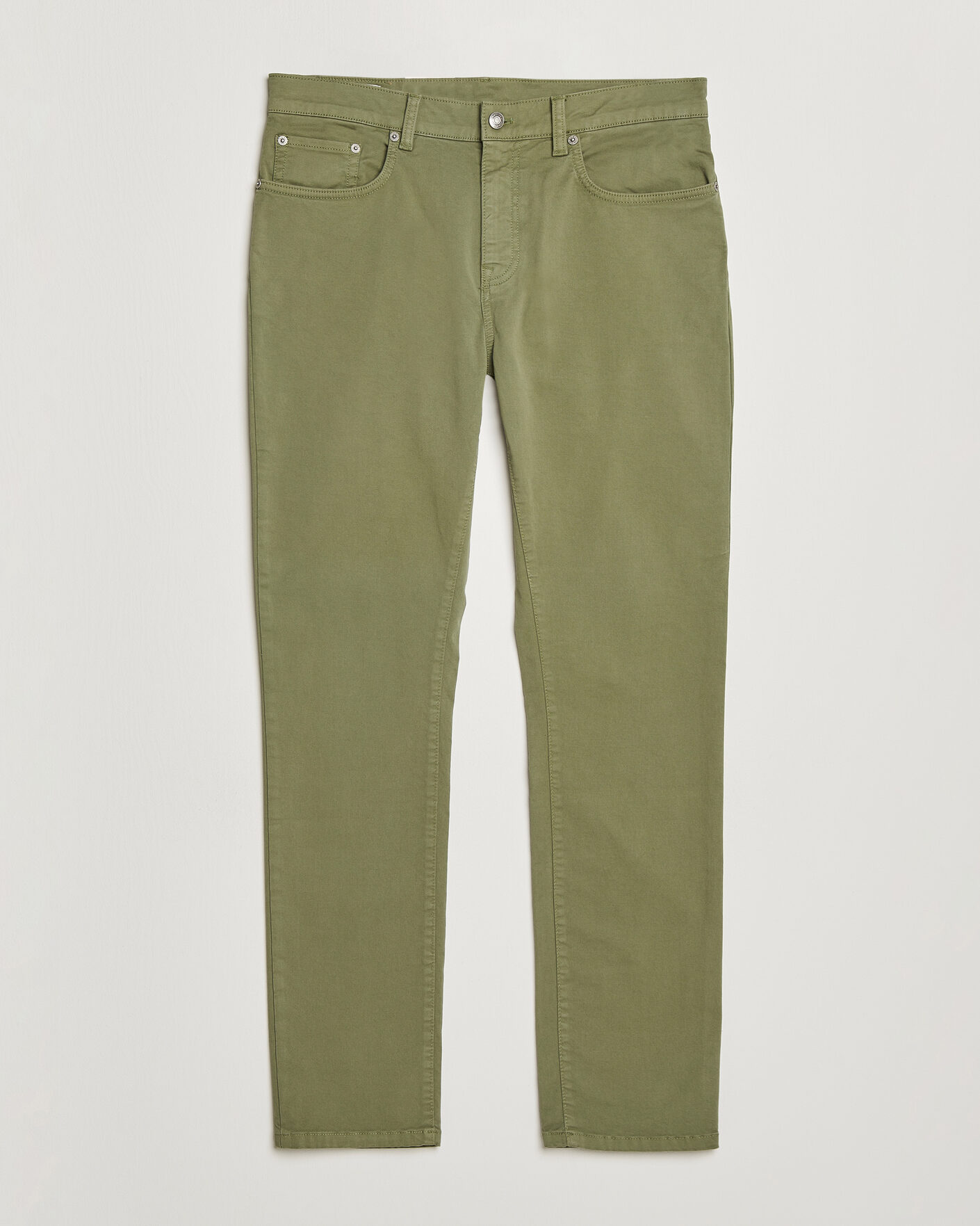 Heren | Broeken | Gant | Slim Fit Desert 5-Pocket Pants Dry Herb Green