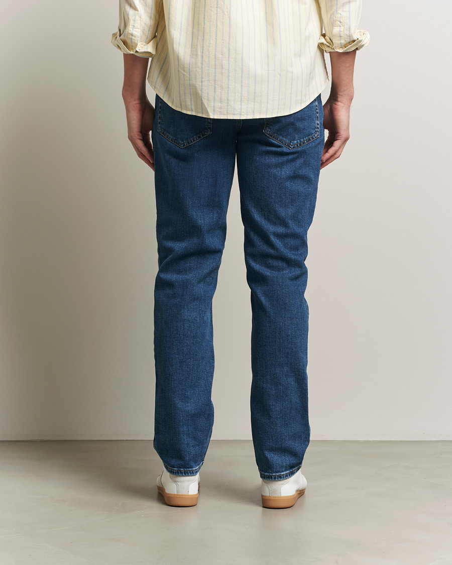 Heren | Jeans | GANT | Regular Fit Jeans Mid Blue Vintage