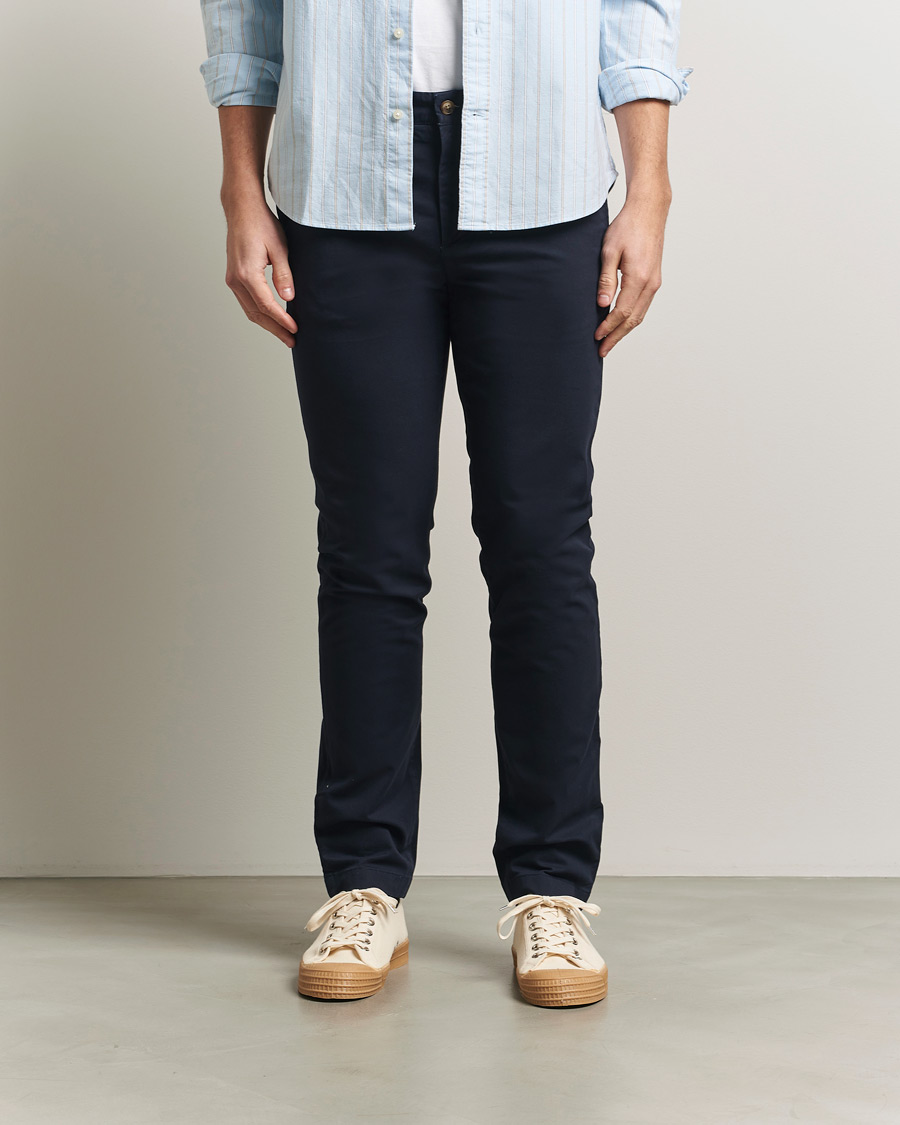 Heren | Broeken | GANT | Slim Fit Chinos Evening Blue