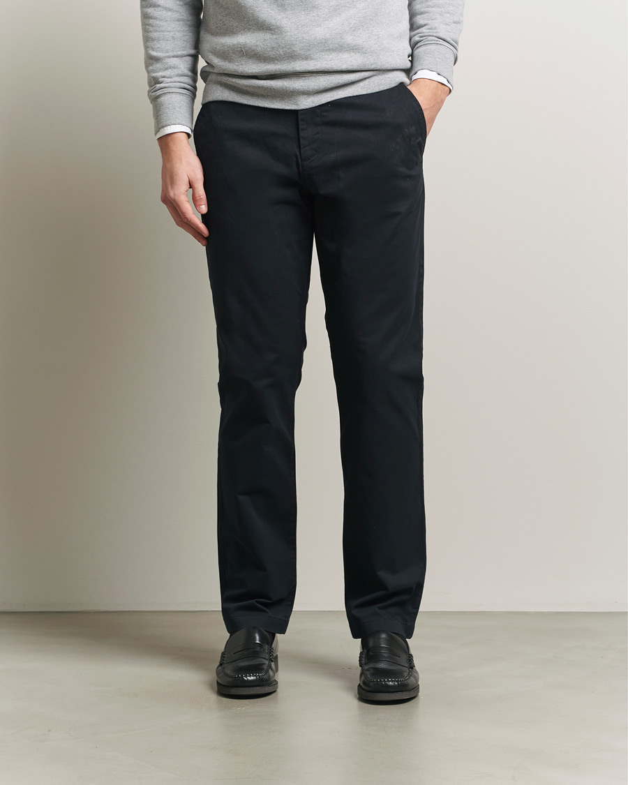 Heren | Broeken | GANT | Regular Fit Chinos Black