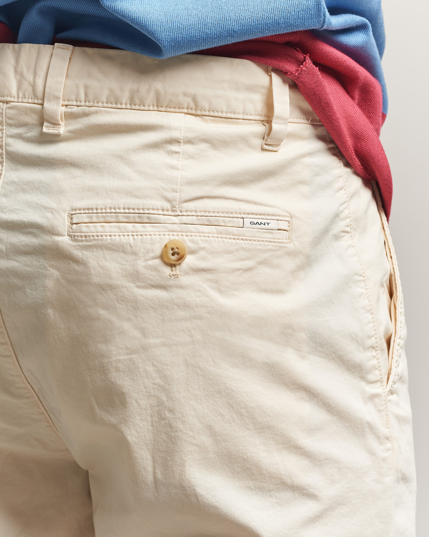Heren | Korte broek | Gant | Regular Sunfaded Shorts Cream