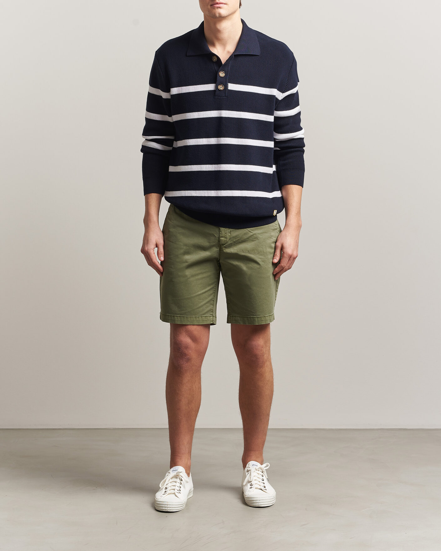 Heren | Korte broek | GANT | Regular Sunfaded Shorts Dry Herb Green