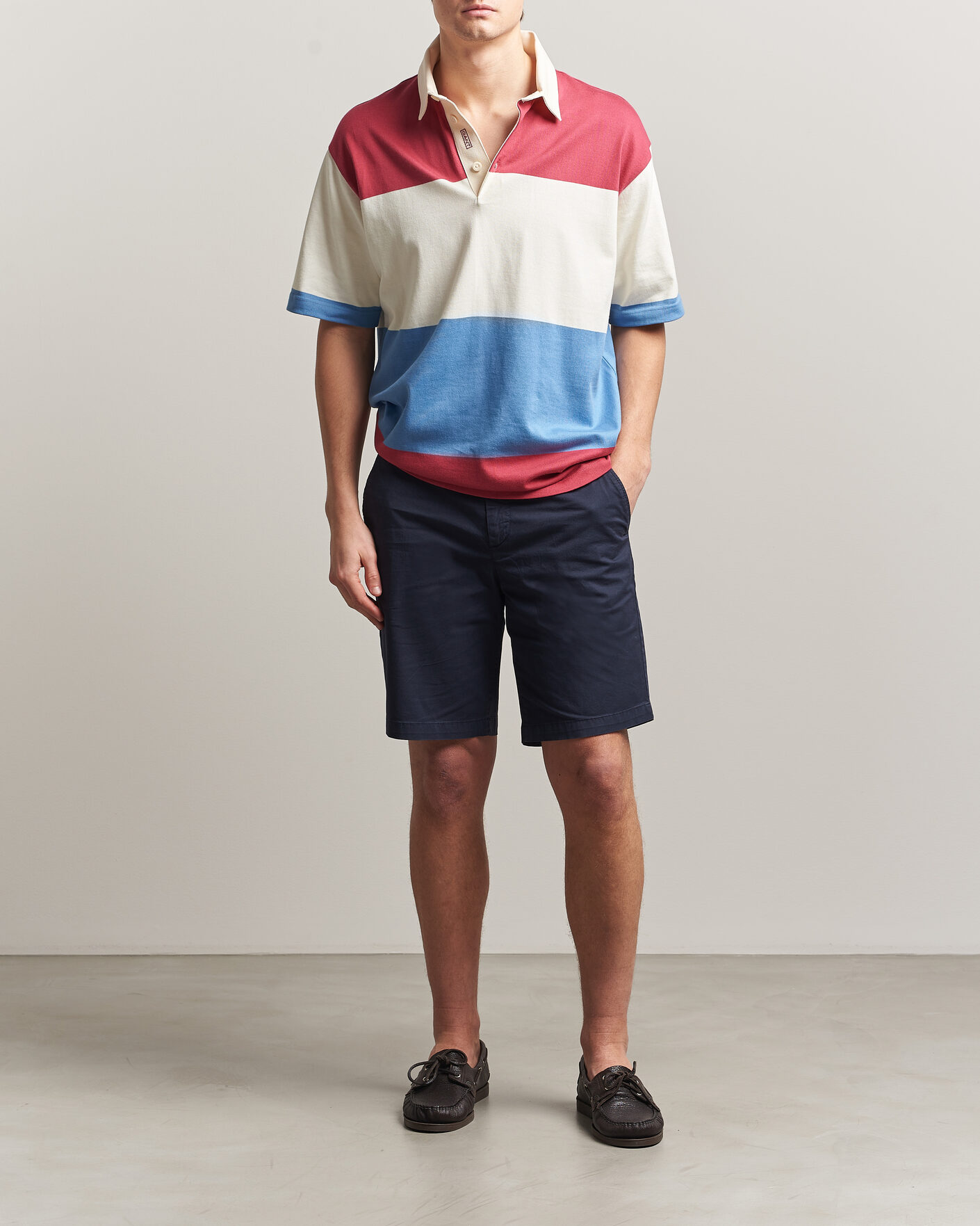 Heren | Korte broek | Gant | Regular Sunfaded Shorts Evening Blue