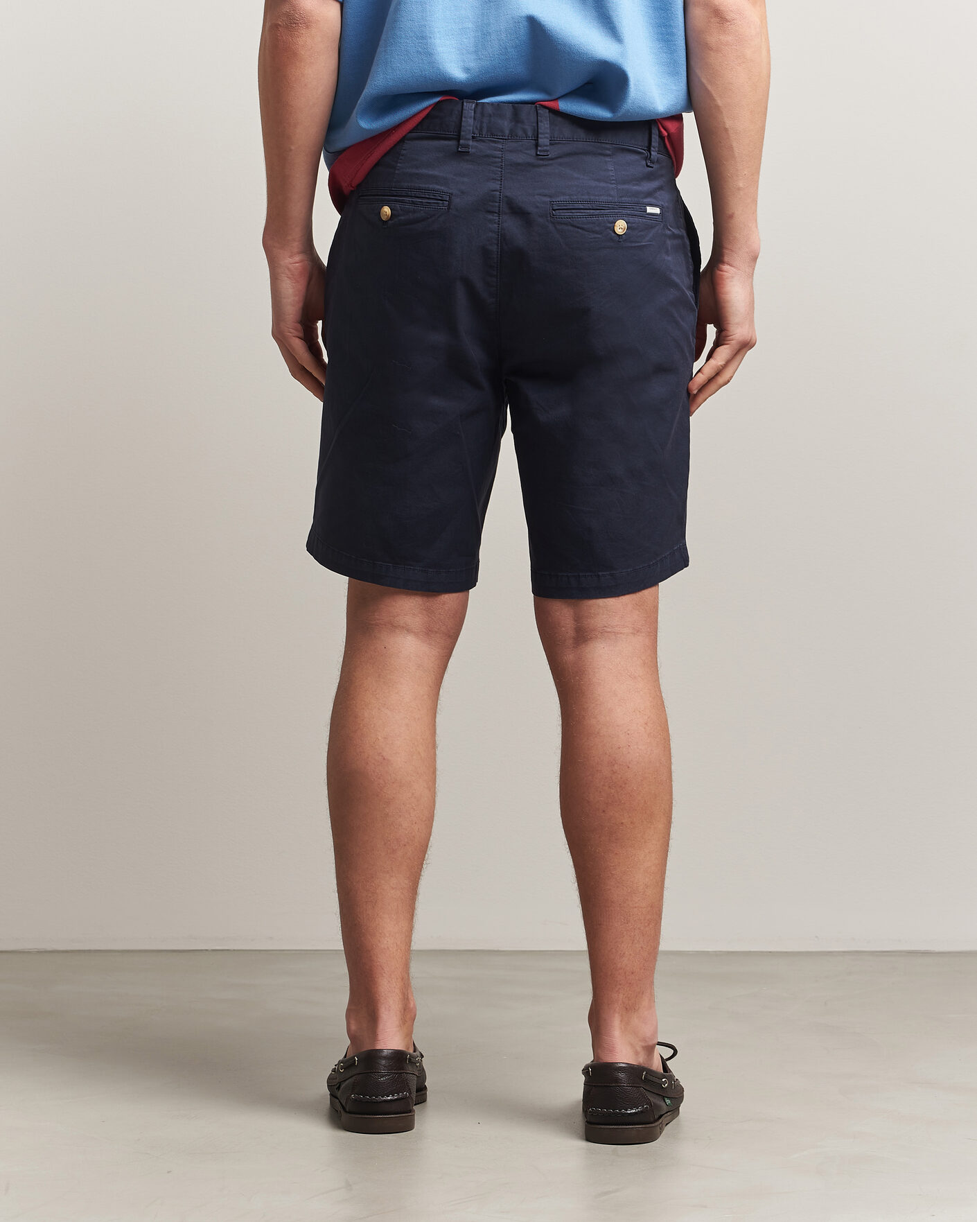 Heren | Korte broek | GANT | Regular Sunfaded Shorts Evening Blue