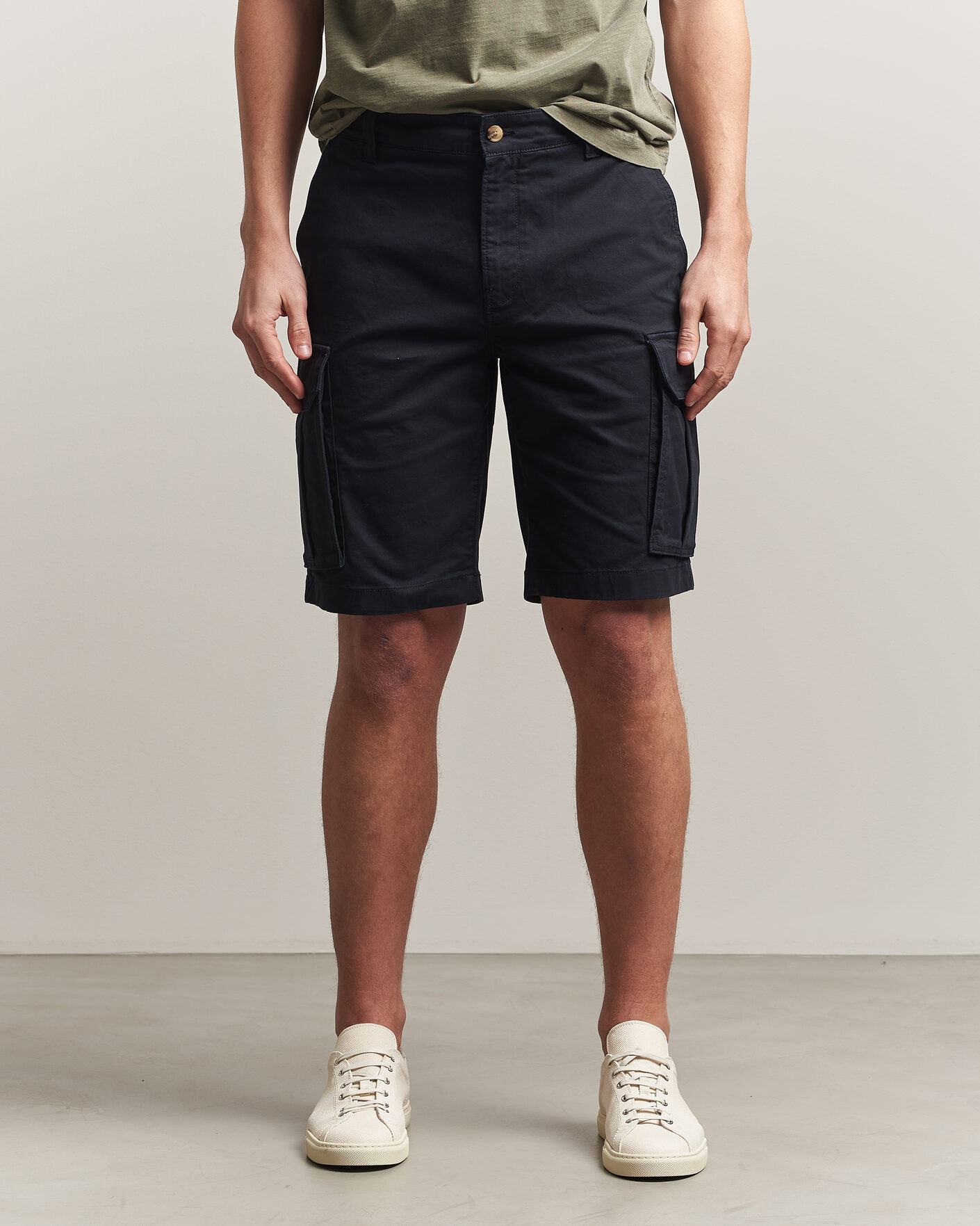 Heren | Korte broek | Gant | Regular Fit Classic Cargo Shorts Black