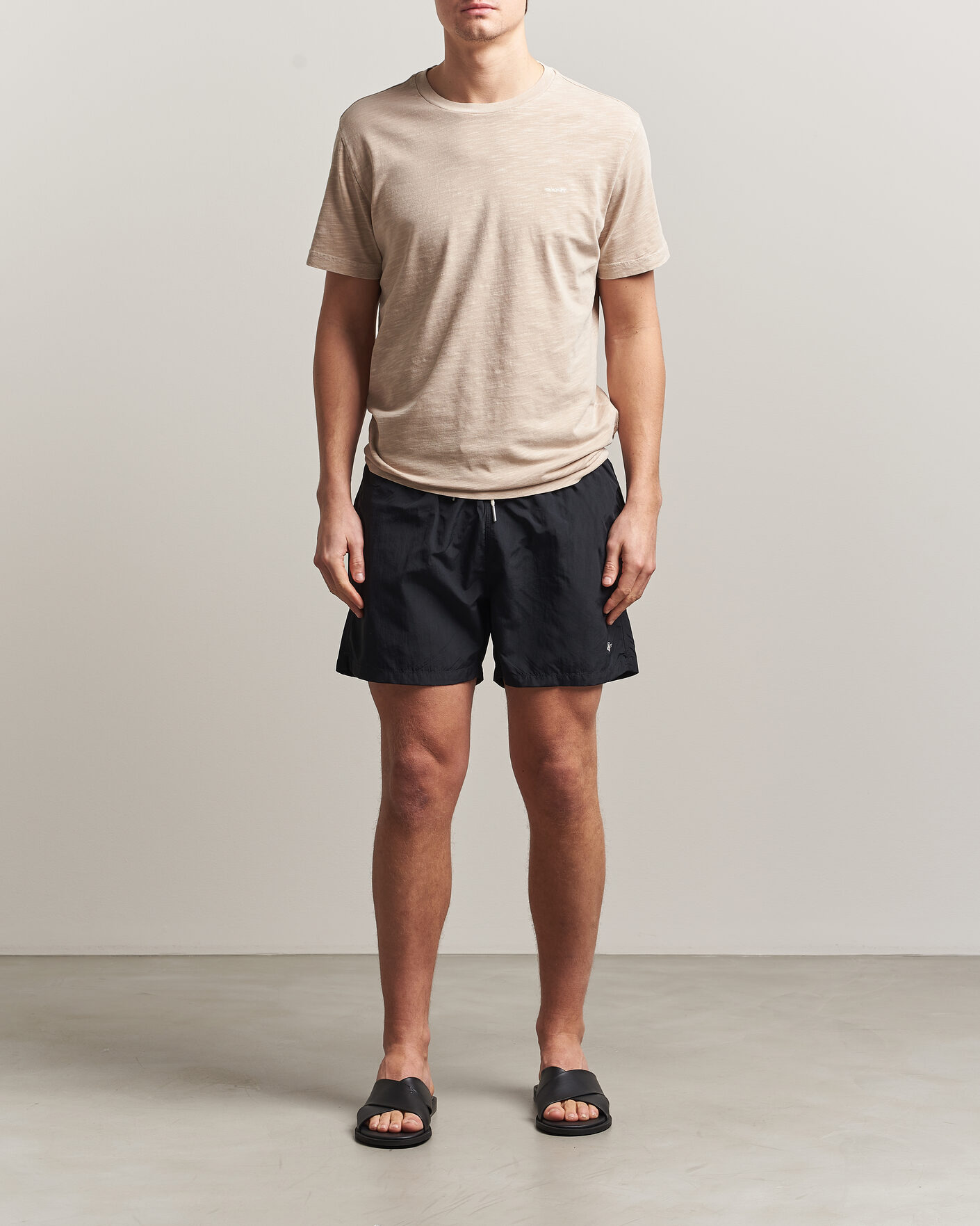 Heren | Zwembroek | Gant | Basic Swimshorts Black