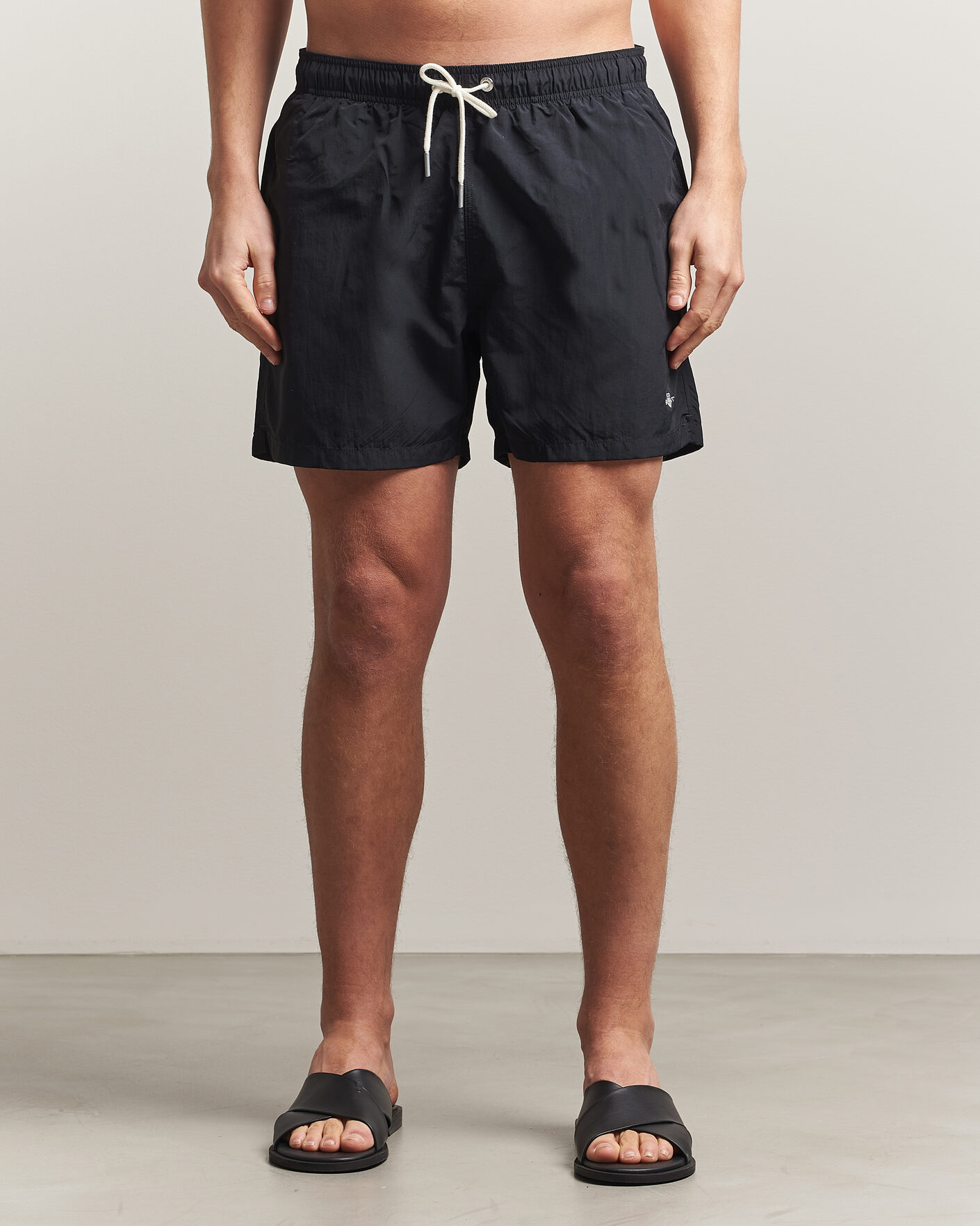 Heren | Zwembroek | Gant | Basic Swimshorts Black