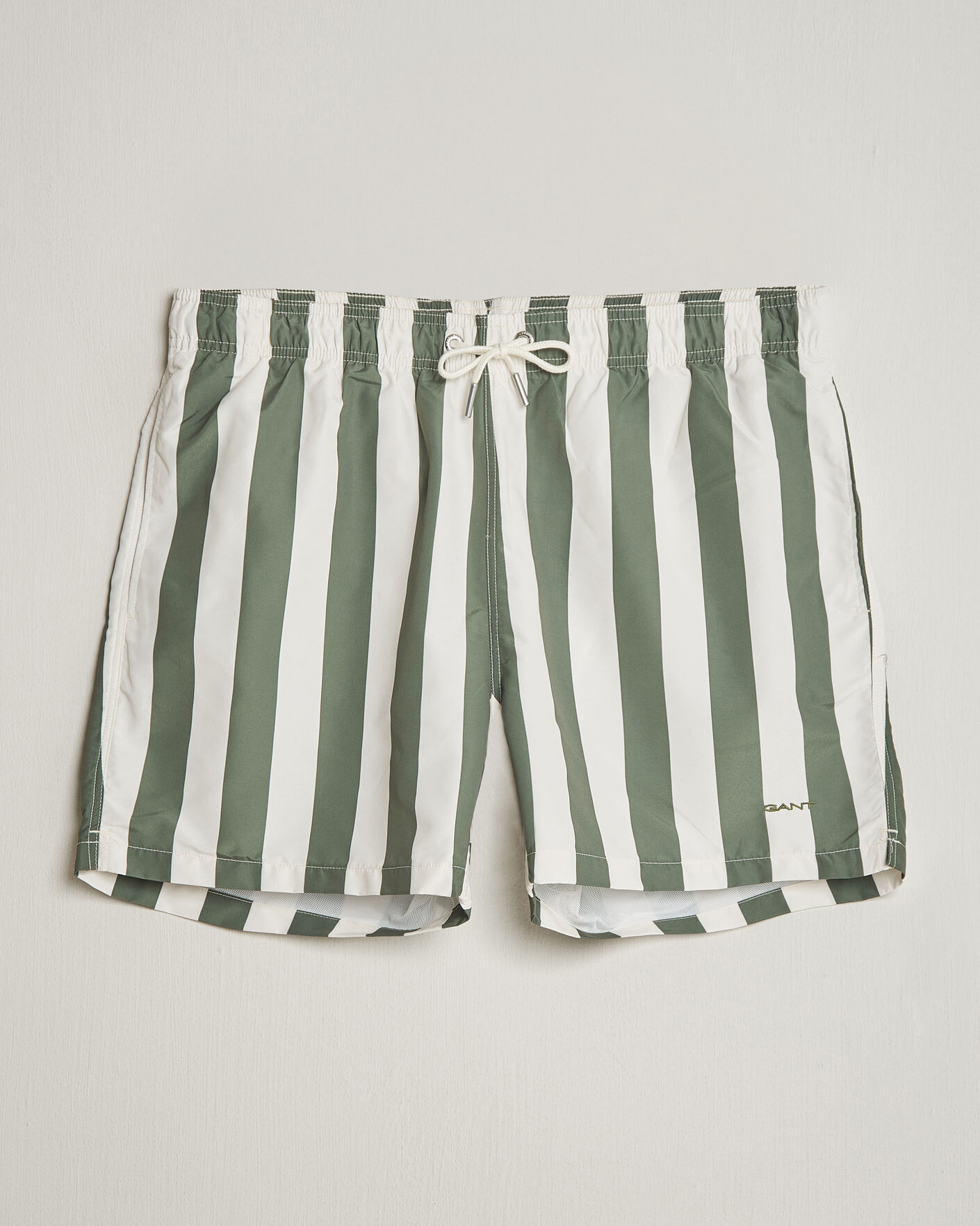 Heren | Zwembroek | GANT | Blockstriped Swimshorts Dry Herb Green