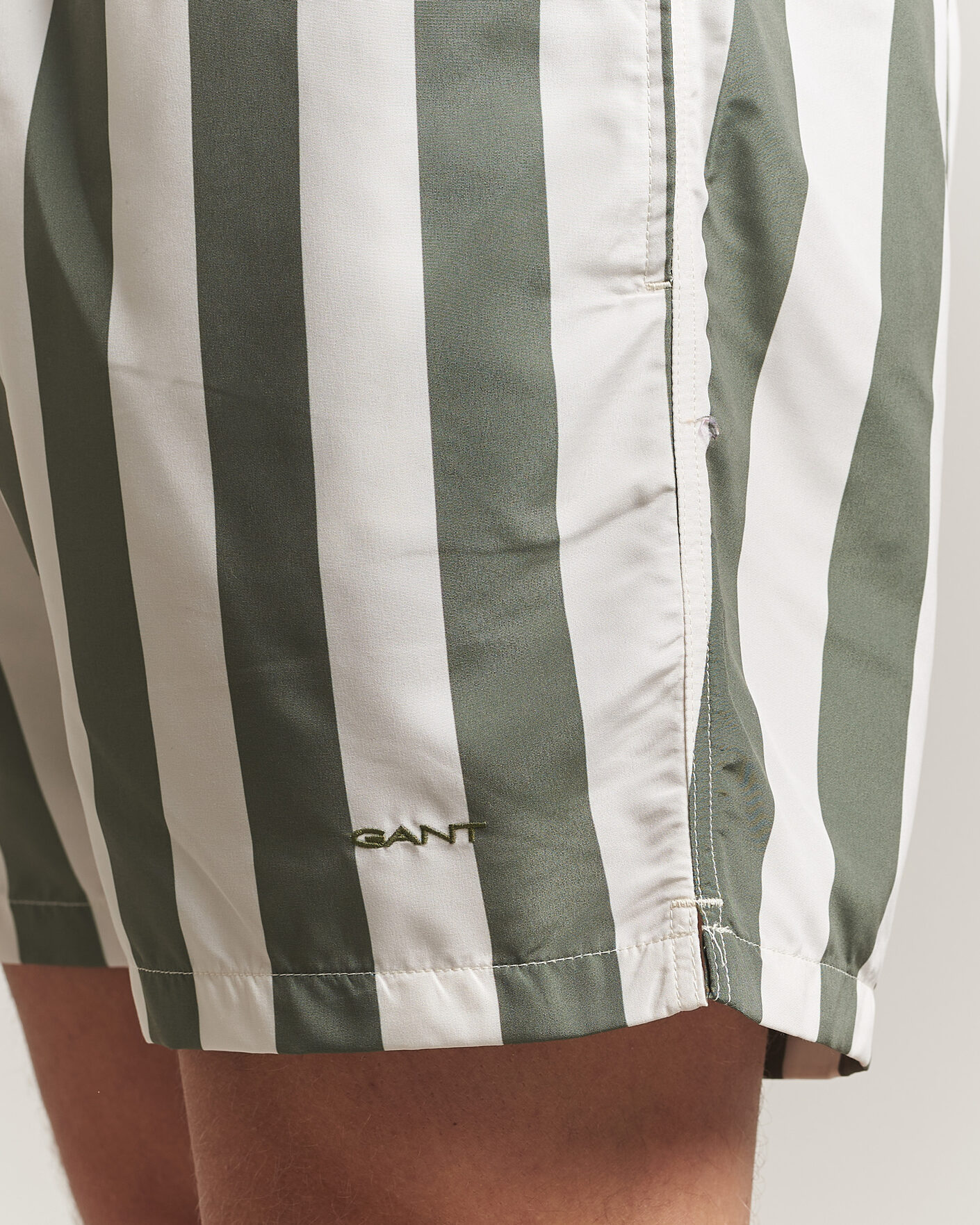 Heren | Zwembroek | Gant | Blockstriped Swimshorts Dry Herb Green