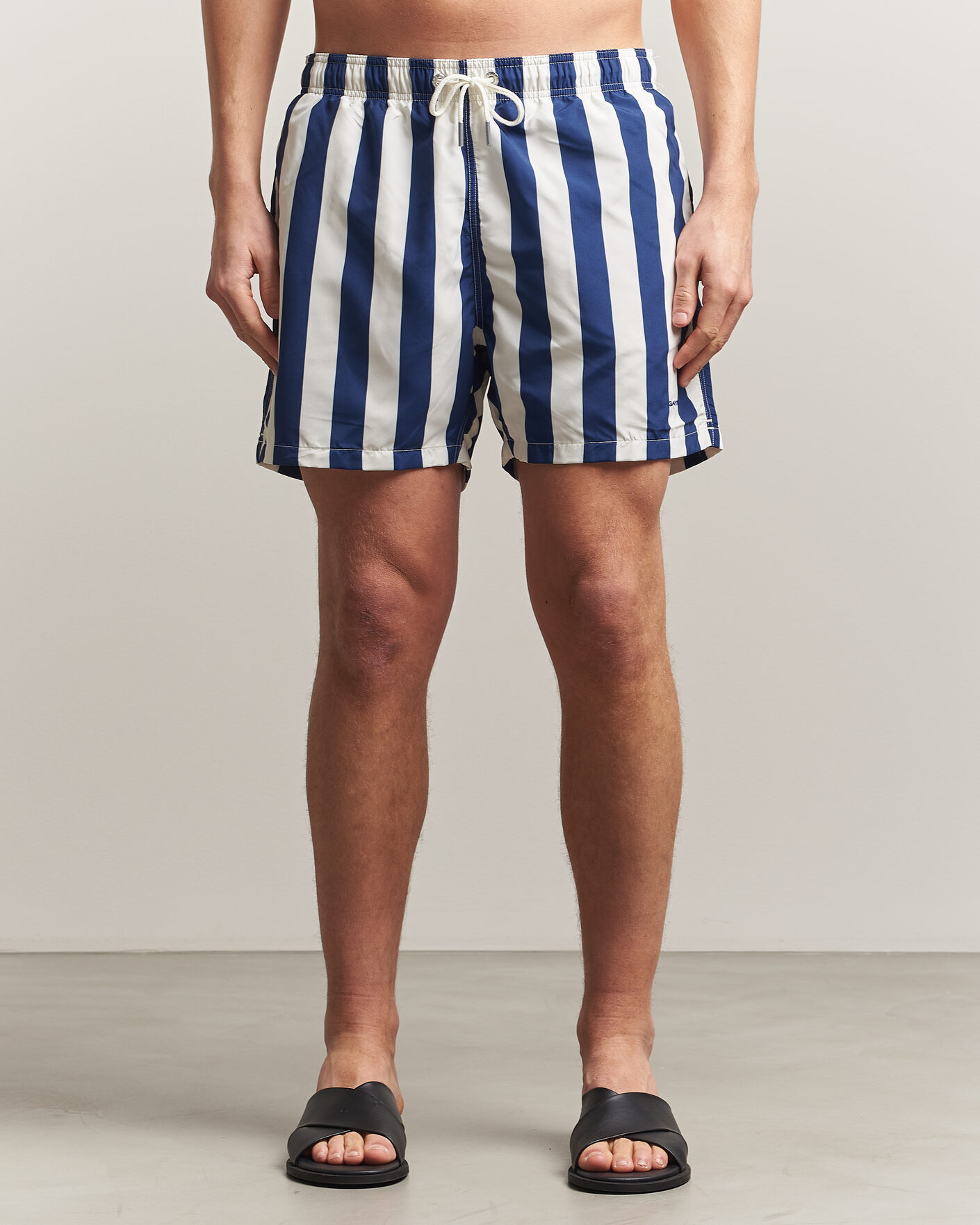 Heren | Zwembroek | Gant | Blockstriped Swimshorts Rich Navy