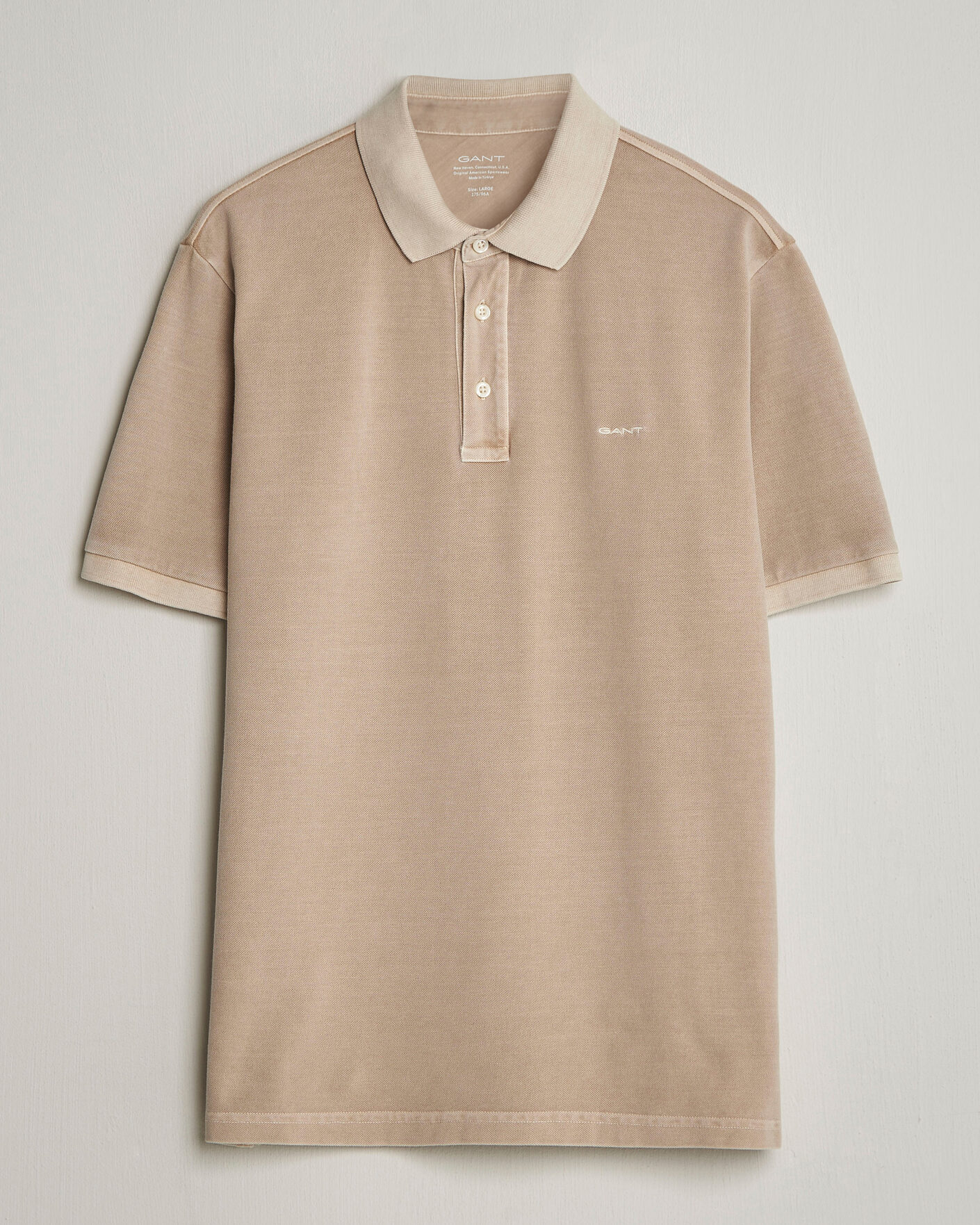 Heren | Polo's | GANT | Sunfaded Polo Oat Beige