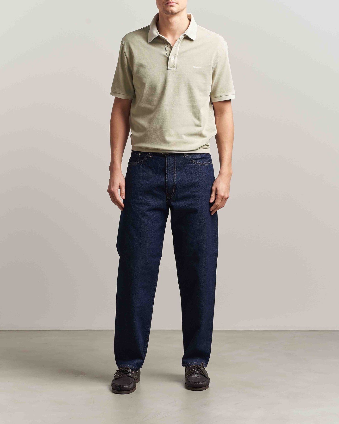 Heren | Polo's | Gant | Sunfaded Polo Milky Matcha