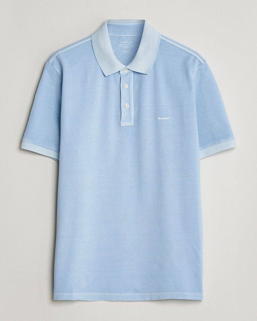 Heren | Polo's | GANT | Sunfaded Polo Fresh Blue