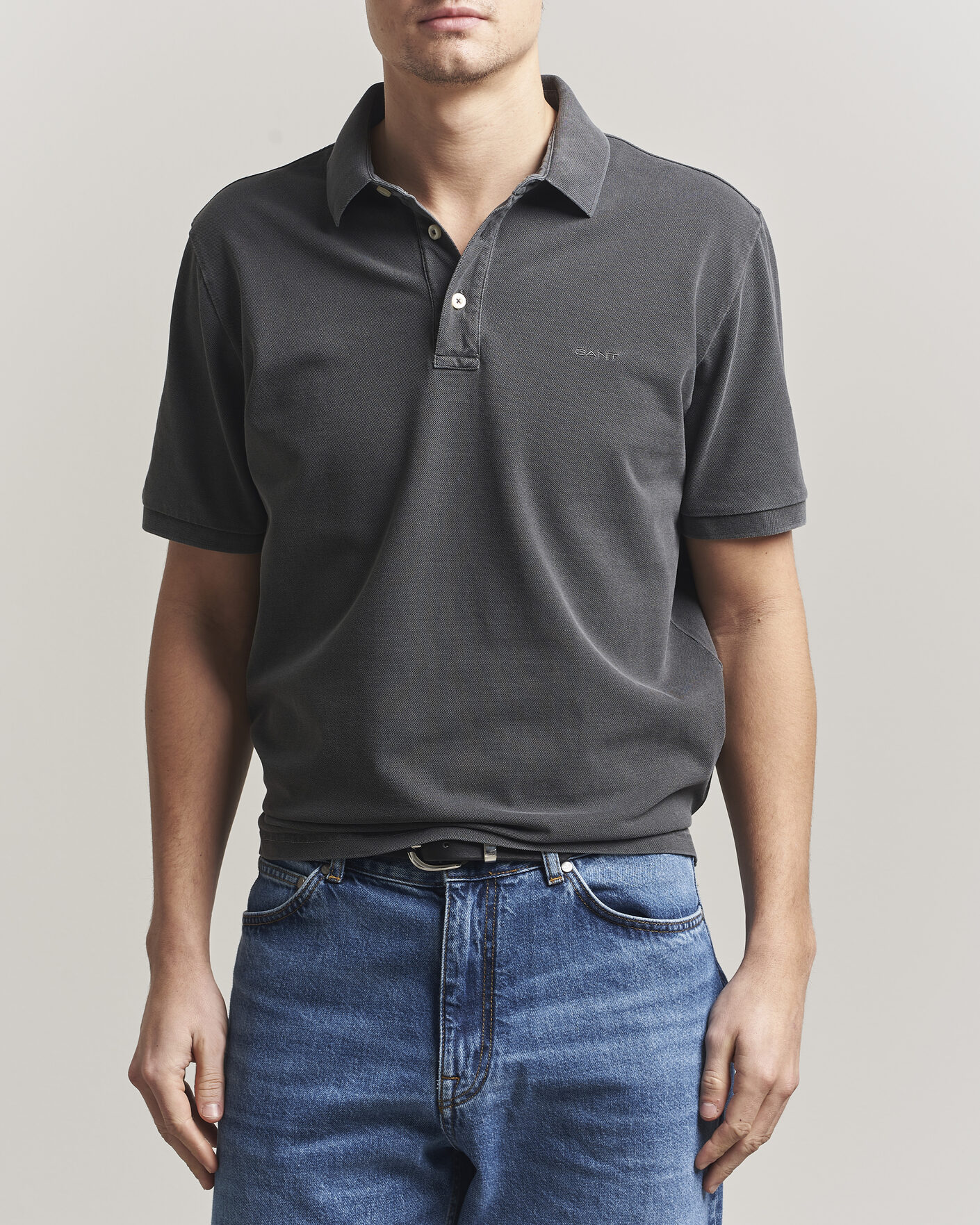 Heren | Polo's | GANT | Sunfaded Polo Black