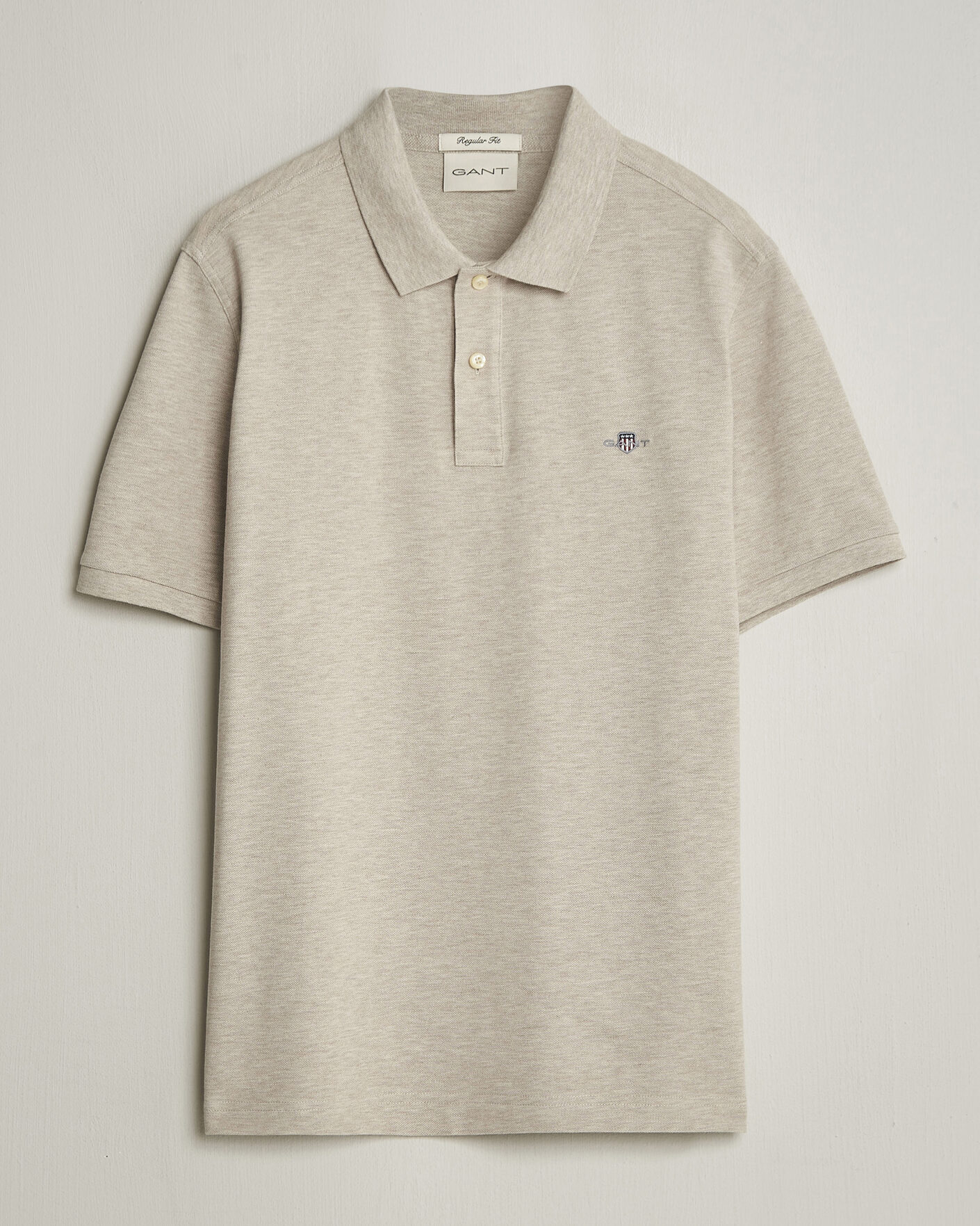 Heren | Polo's | Gant | The Original Polo Oat Melange