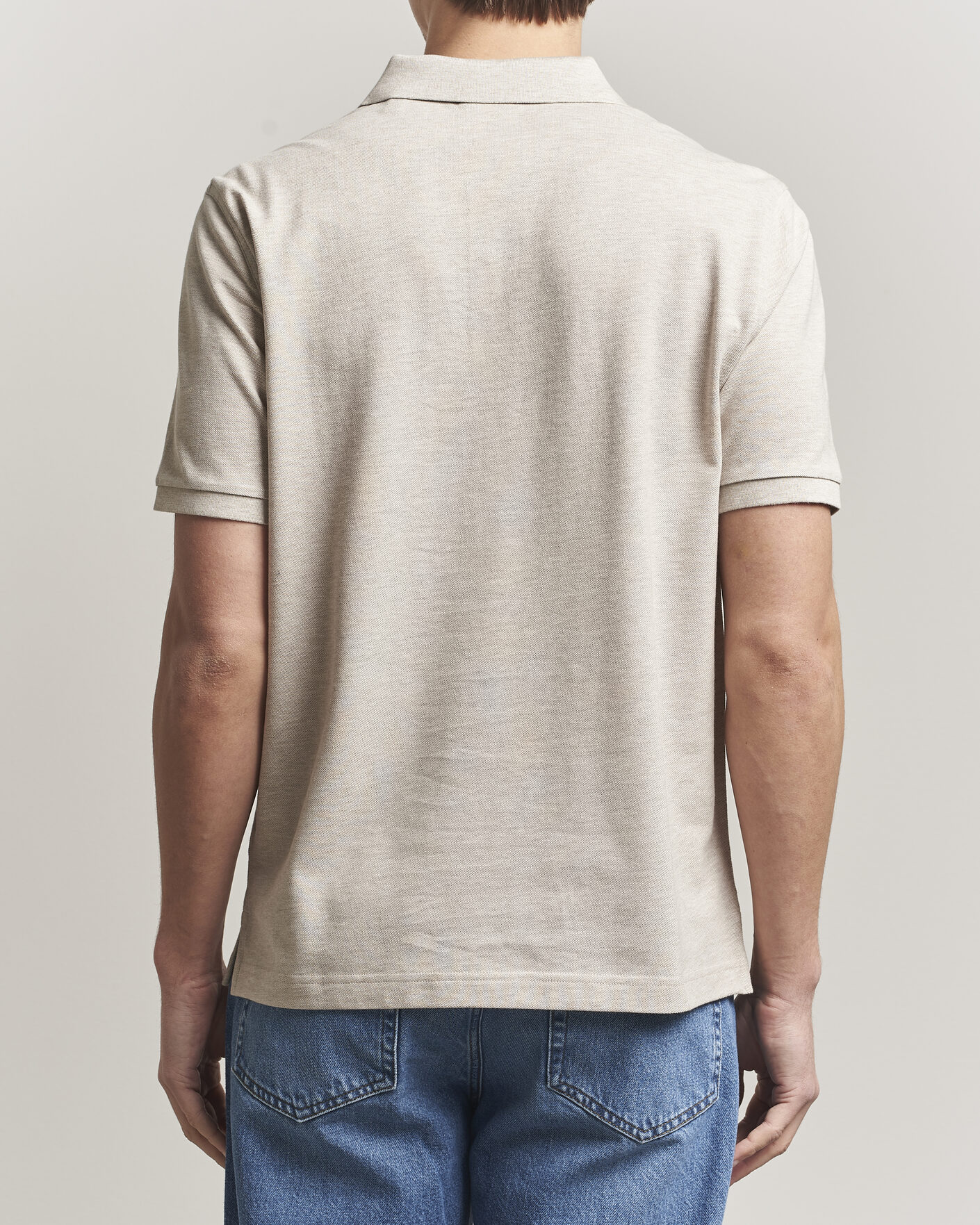 Heren | Polo's | Gant | The Original Polo Oat Melange