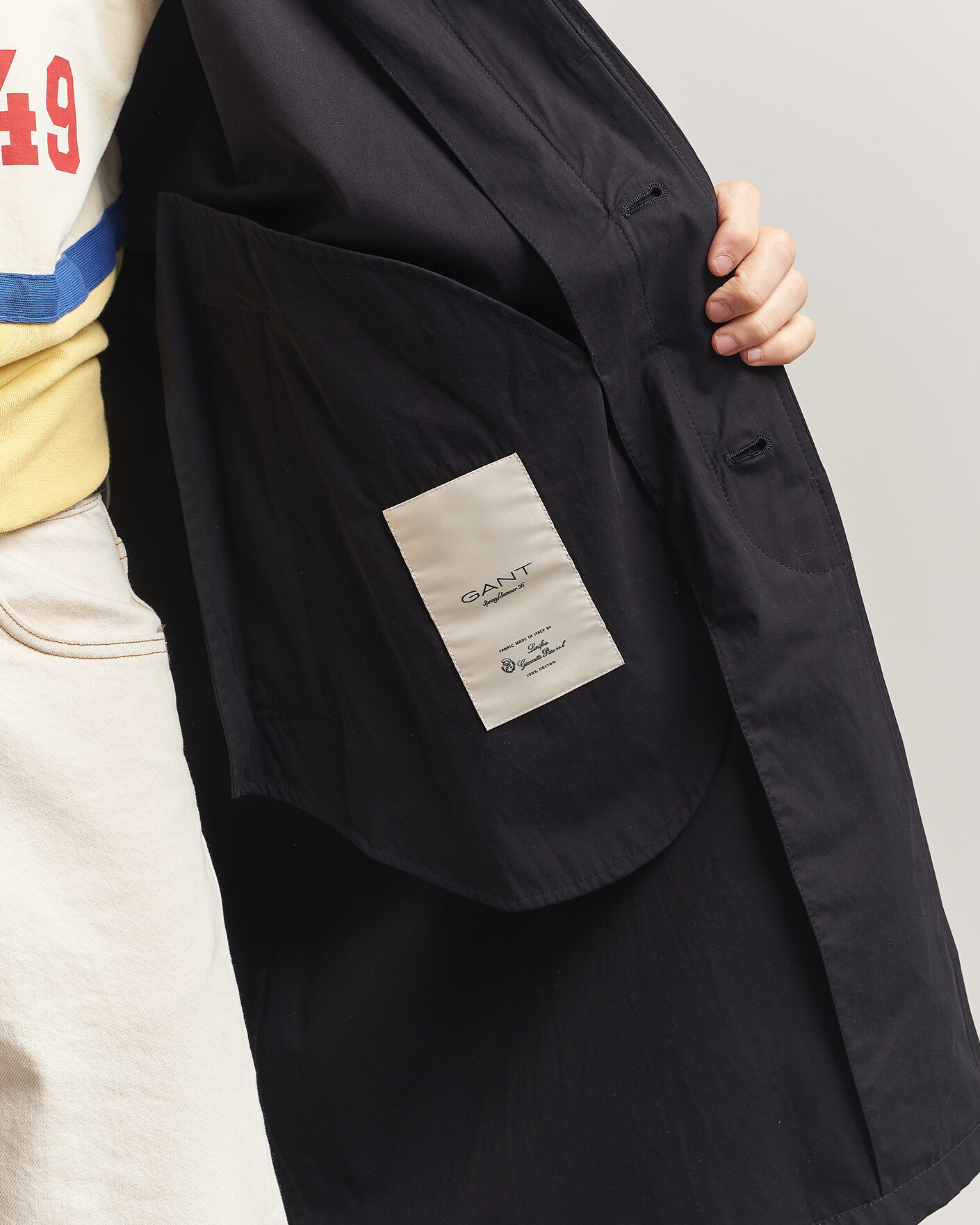 Heren | Jassen | Gant | Cotton Coat Black