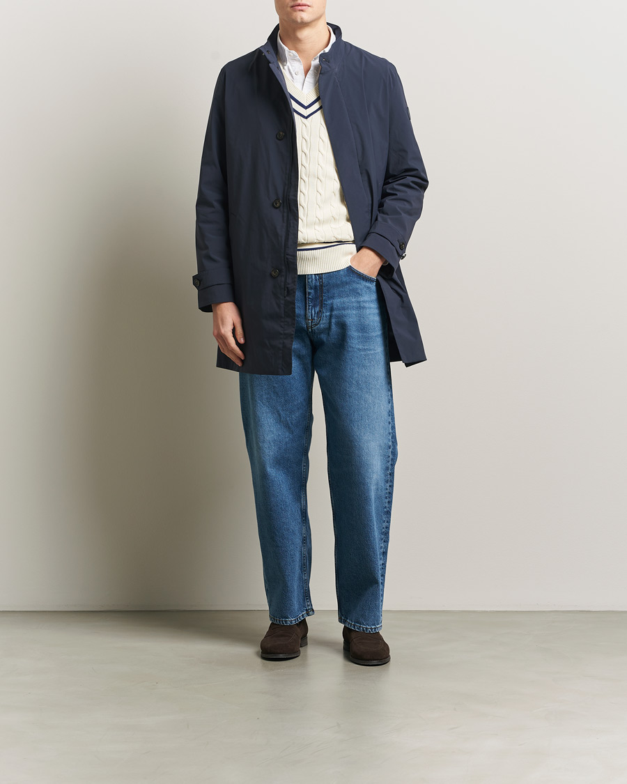 Heren | Jassen | Gant | Lightweight Commuter Coat Evening Blue