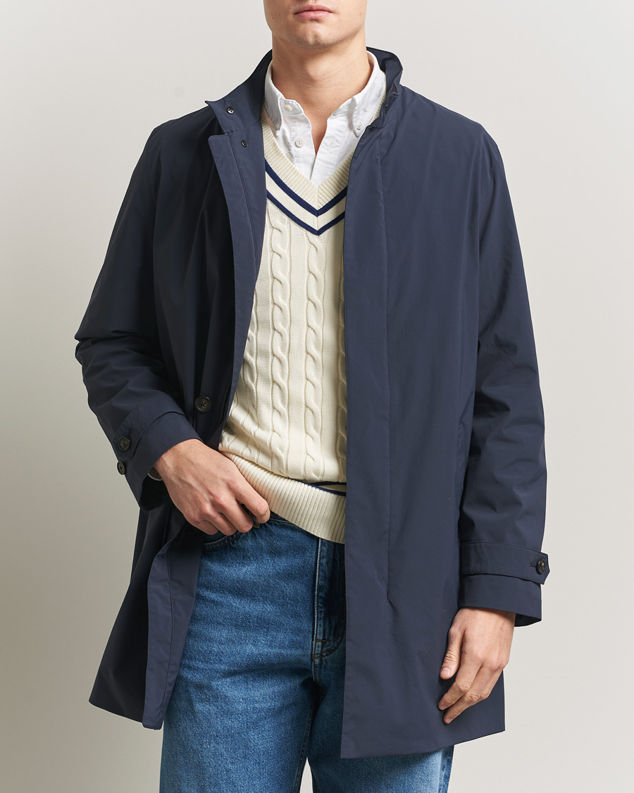 Heren | Jassen | Gant | Lightweight Commuter Coat Evening Blue