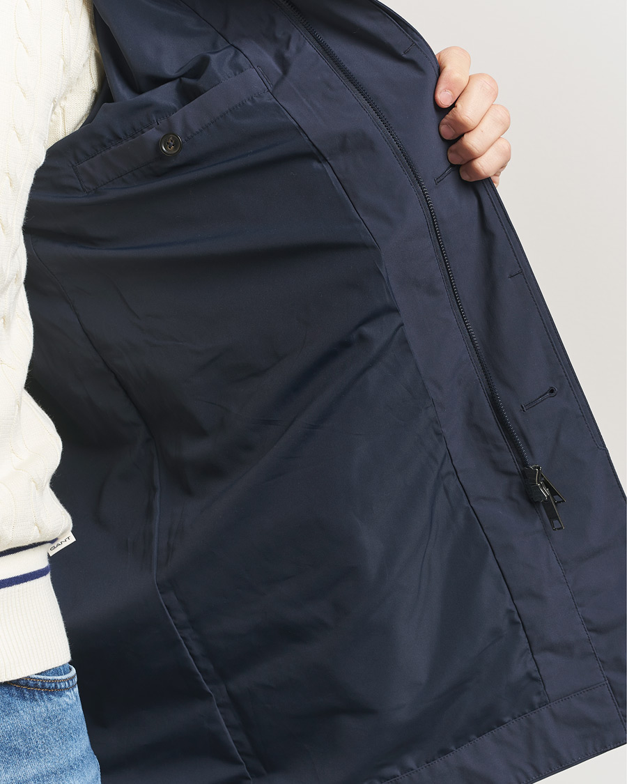 Heren | Jassen | Gant | Lightweight Commuter Coat Evening Blue