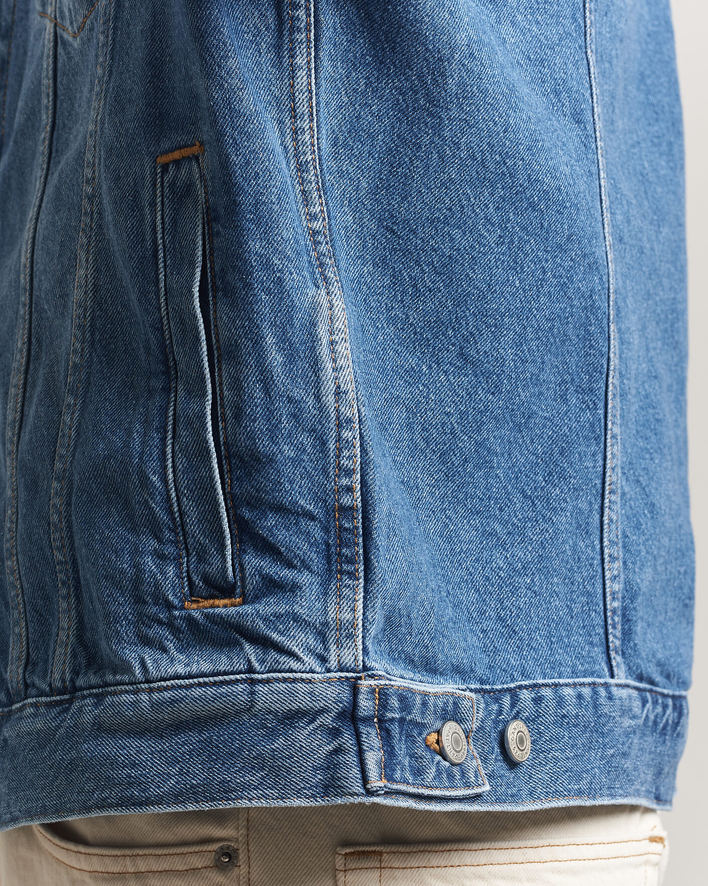 Heren | Jassen | Gant | Denim Trucker Jacket Mid Blue
