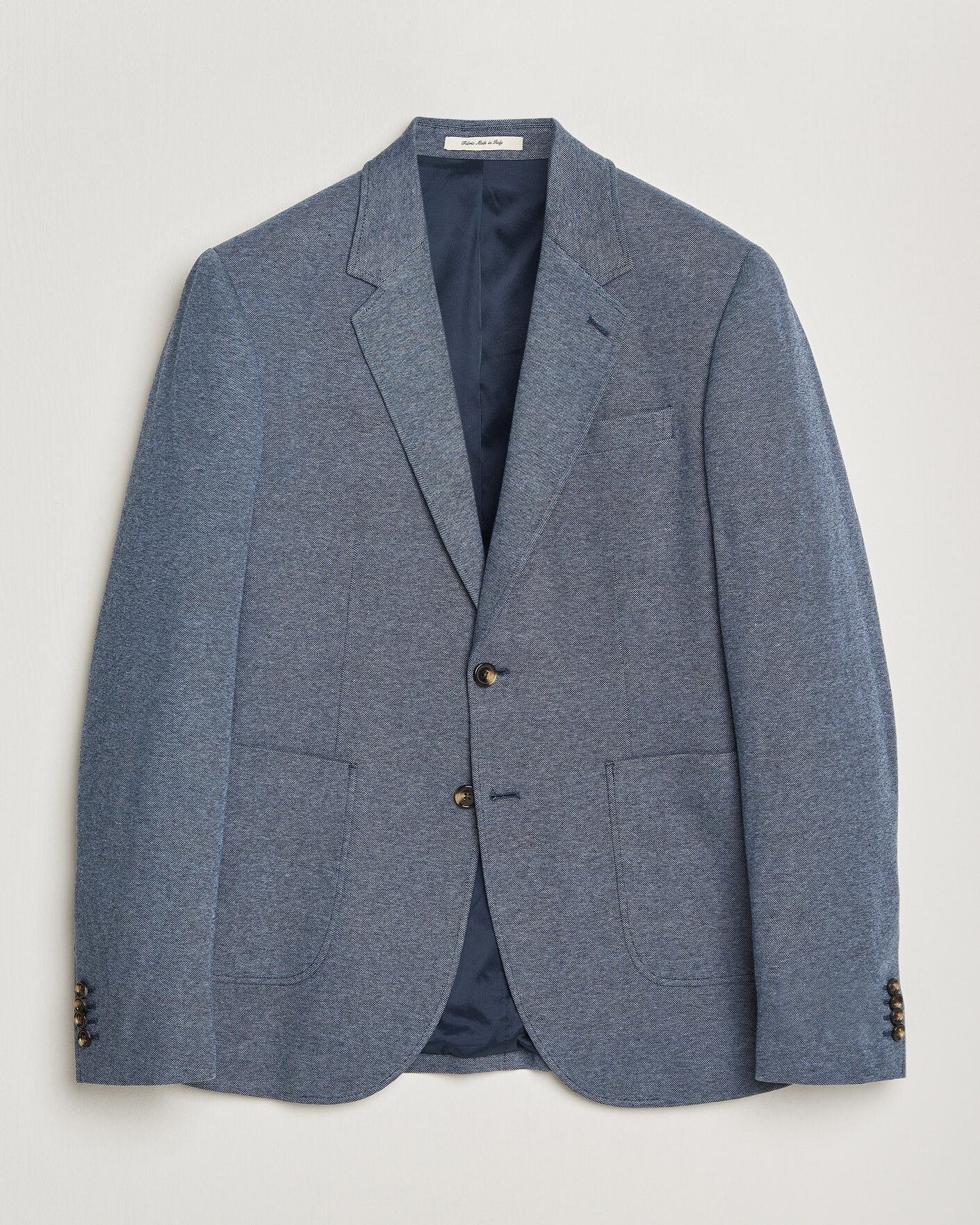 Heren | Blazers | GANT | Two Tone Jersey Pique Blazer Salty Sea