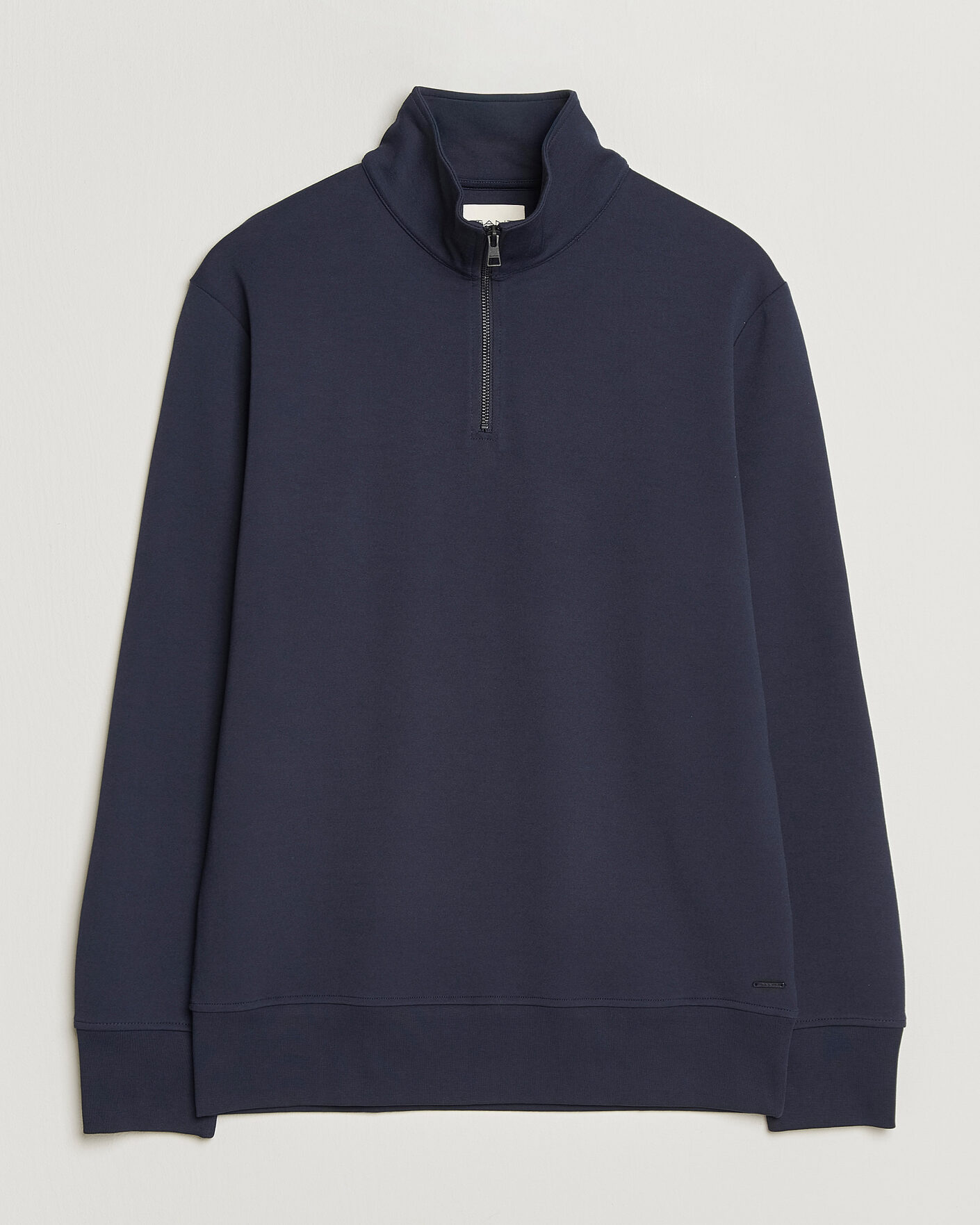 Heren | Truien | GANT | Interlock Half Zip Evening Blue