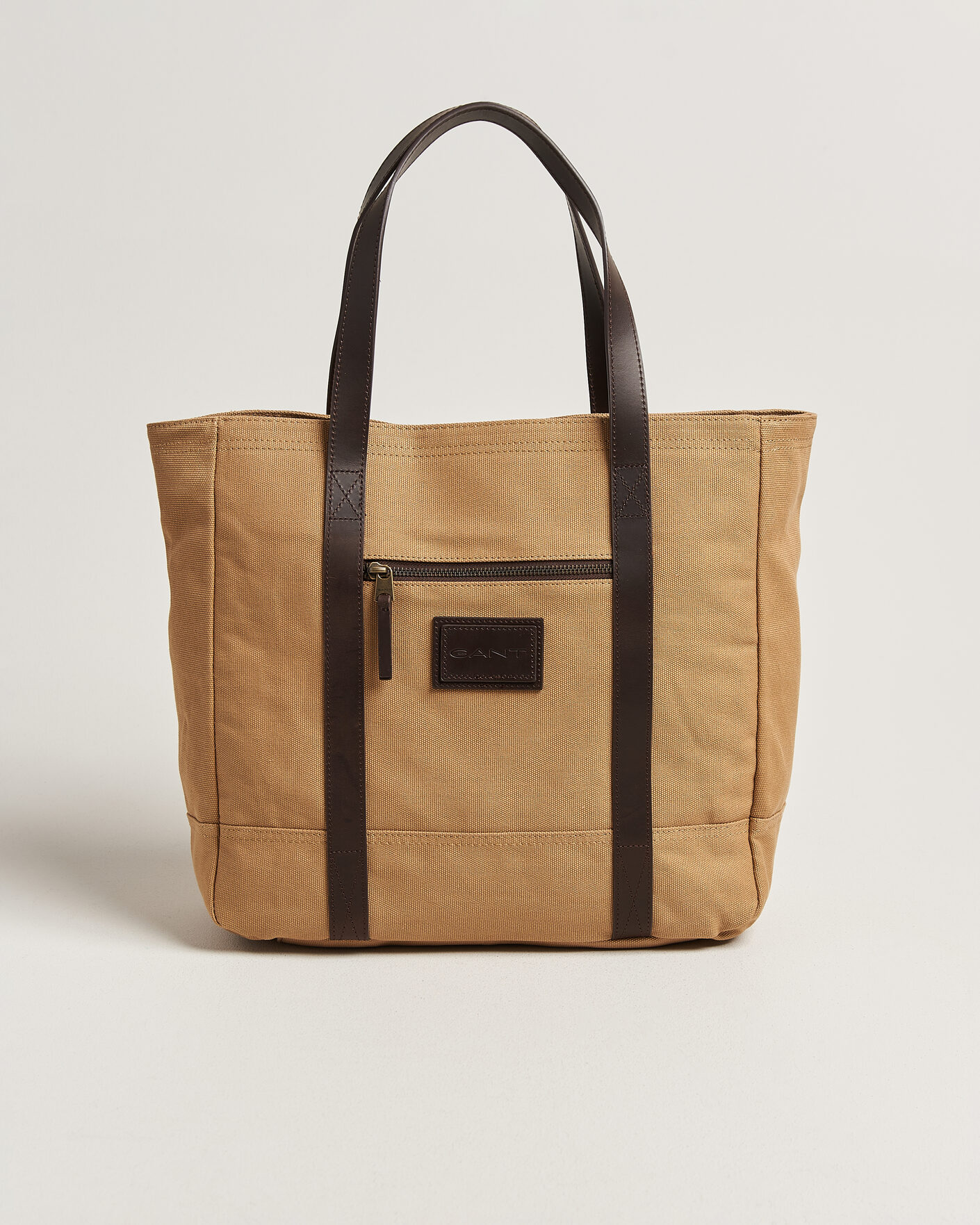 Heren | Tassen | GANT | Washed Canvas Tote Bag Warm Khaki