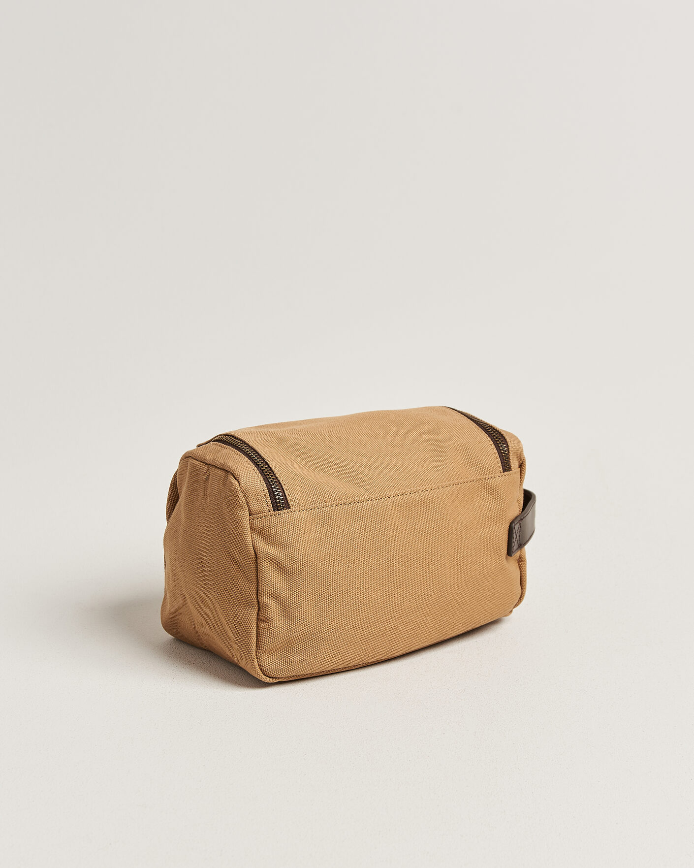 Heren | Tassen | Gant | Washed Canvas Washbag Warm Khaki