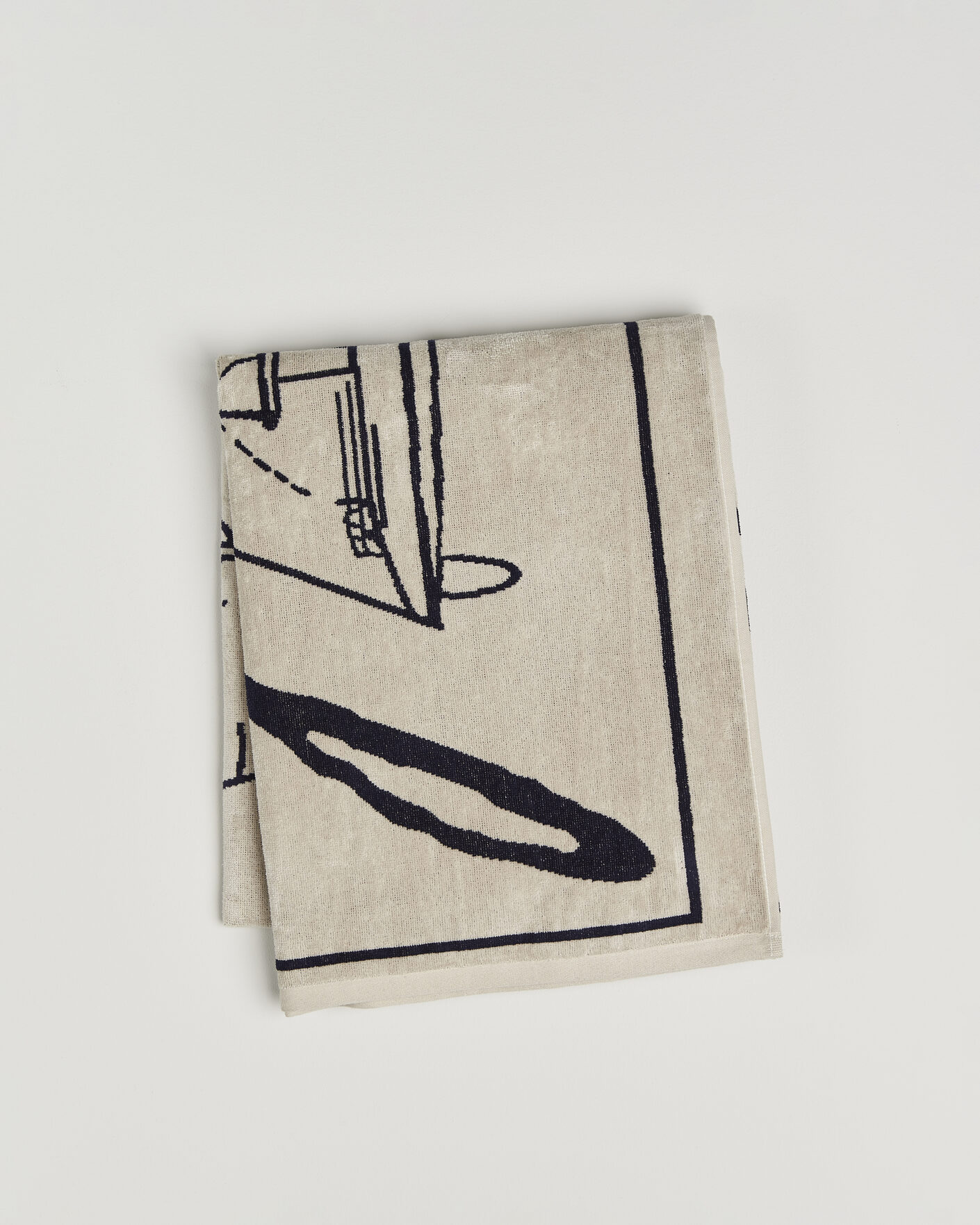 Heren | Stoffen | Gant | Since 1949 Beach Towel Faded Beige