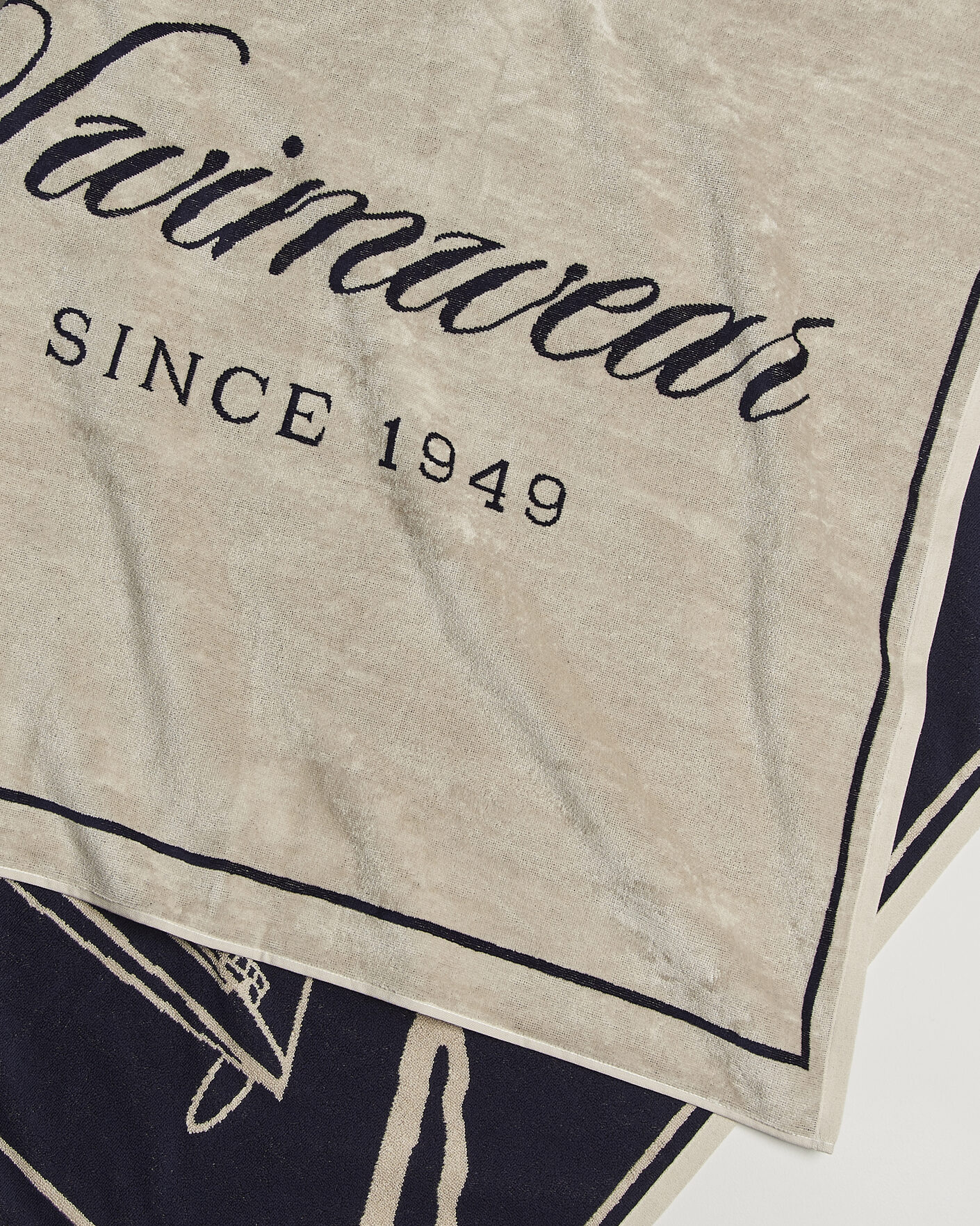 Heren | Stoffen | GANT | Since 1949 Beach Towel Faded Beige