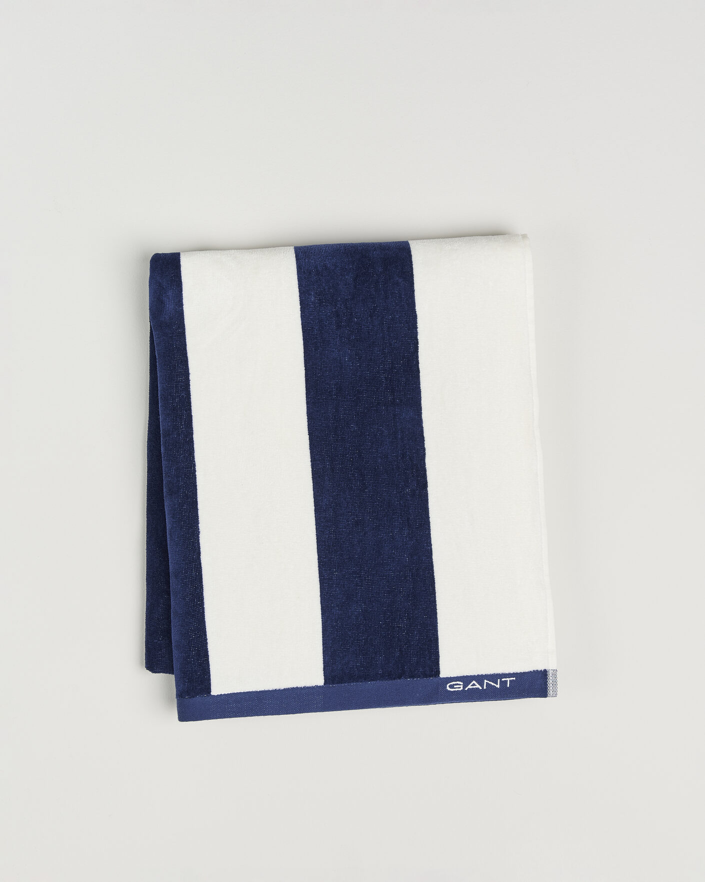 Heren | Stoffen | GANT | Striped Beach Towel Vintage Blue