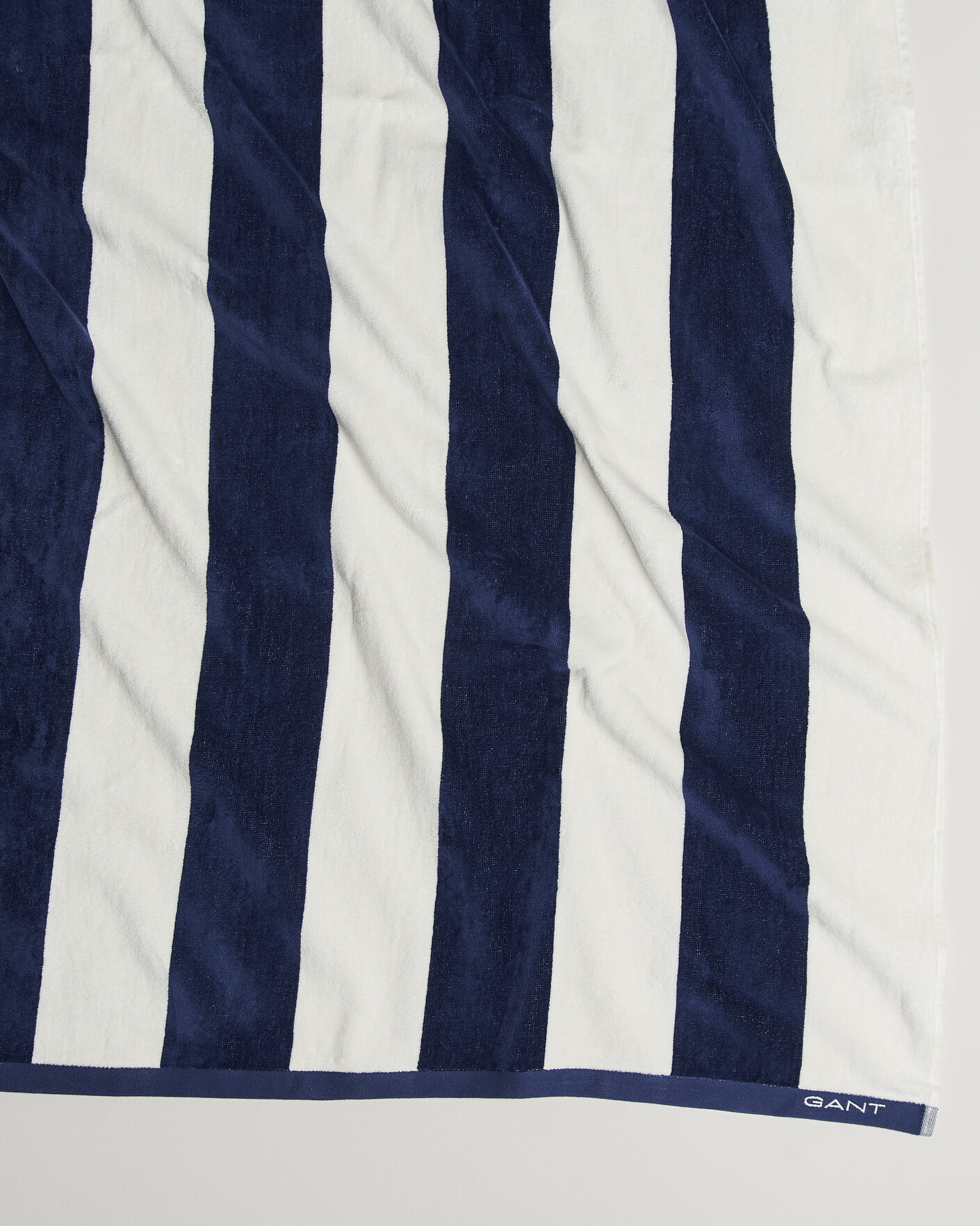 Heren | Stoffen | GANT | Striped Beach Towel Vintage Blue