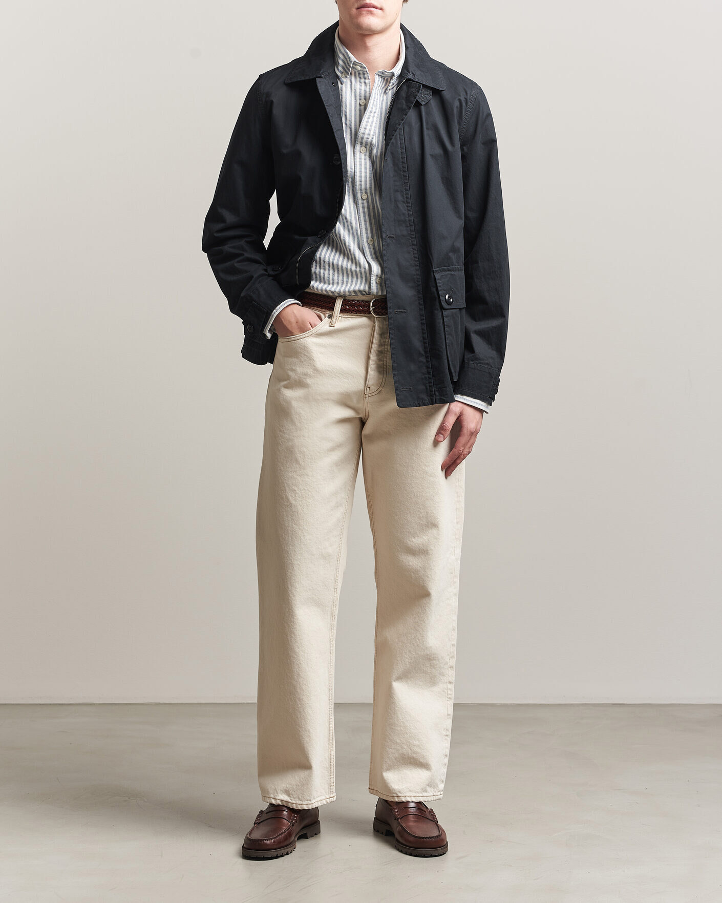 Heren | Jassen | Gant | Cotton Decker Jacket Black