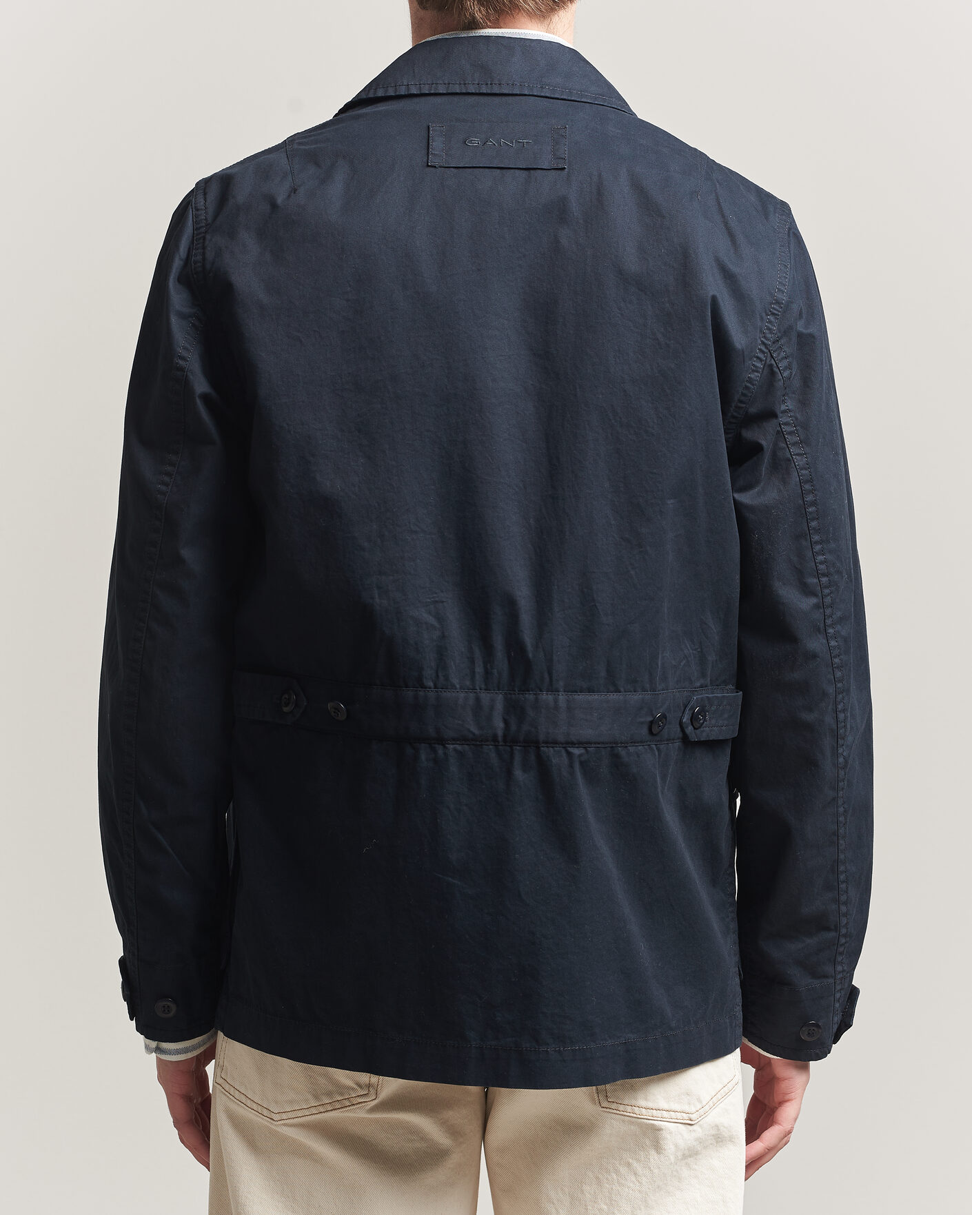 Heren | Jassen | GANT | Cotton Decker Jacket Black