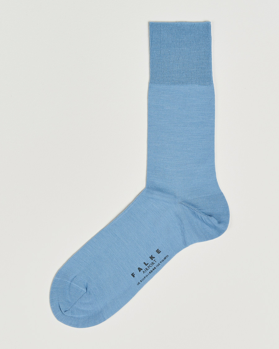 Heren | Ondergoed | Falke | Airport Socks Sky Blue