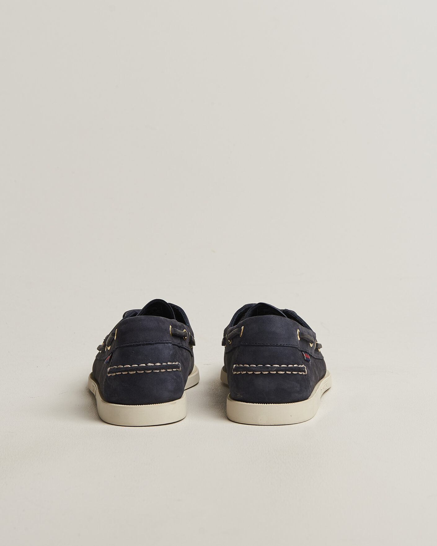 Heren | Bootschoenen | Sebago | Docksides Portland Nubuck Boat Shoe Blue Navy