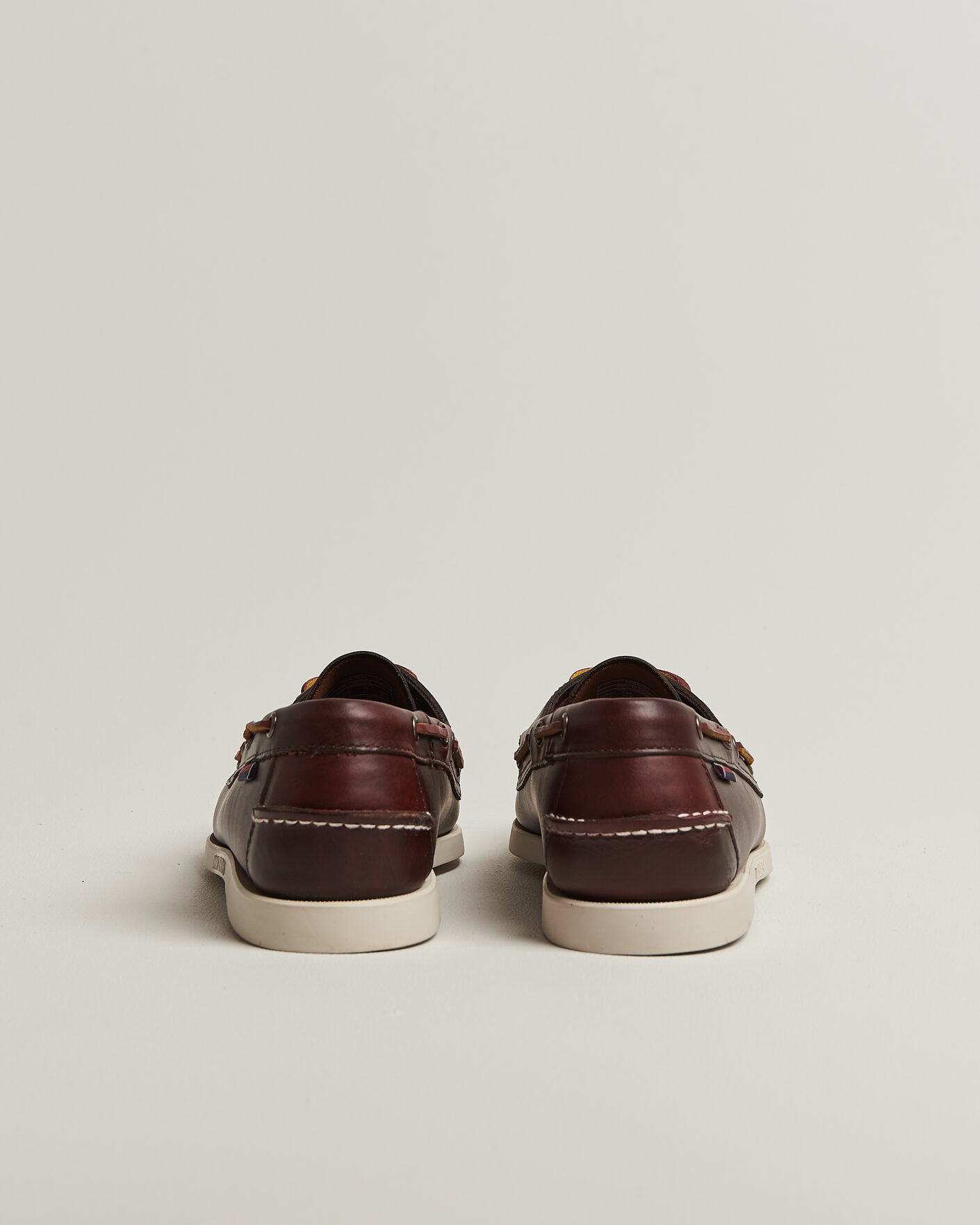 Heren | Bootschoenen | Sebago | Docksides Portland Waxed Boat Shoe Dark Brown