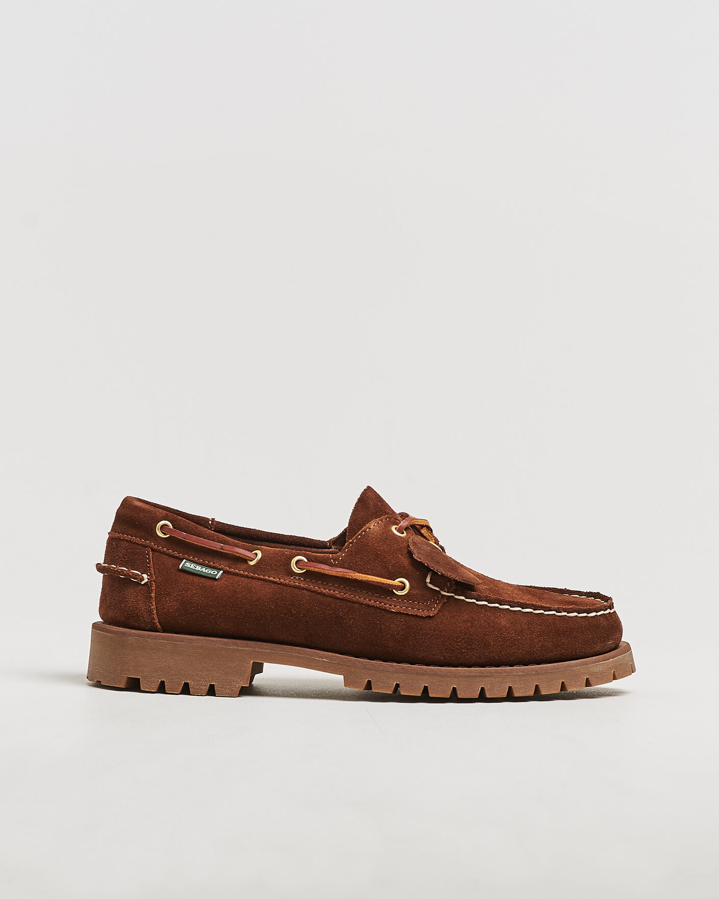 Heren | Instappers | Sebago | Ranger Suede Loafer Dark Brown