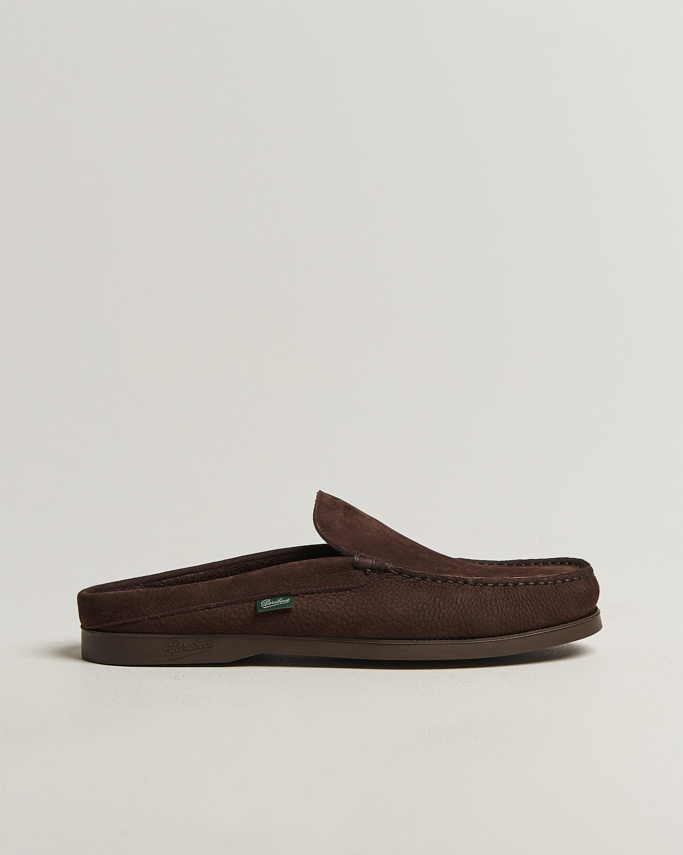 Heren | Sandalen slides | Paraboot | Bahamas Slipper Chocolate Nubuck