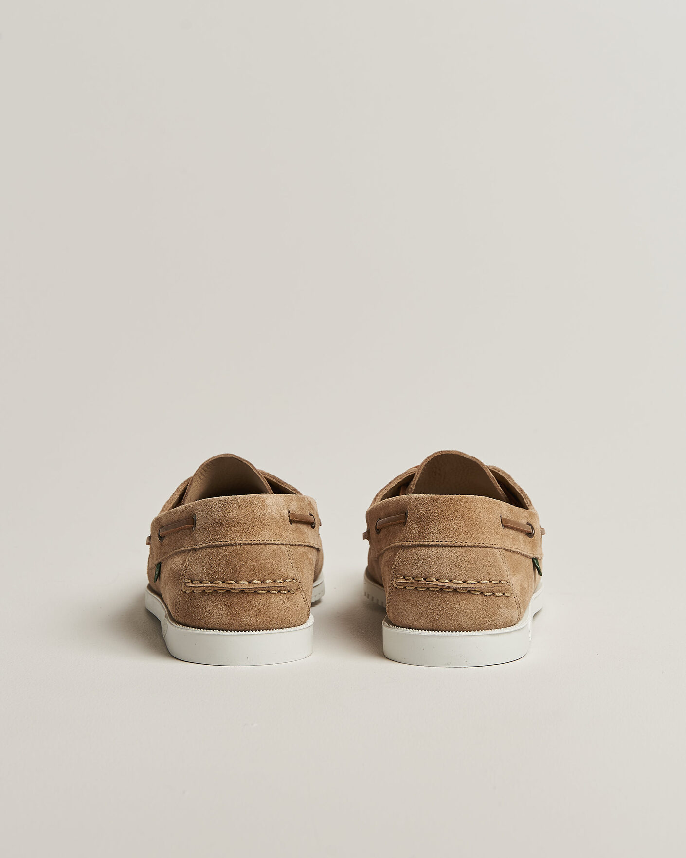 Heren | Bootschoenen | Paraboot | Barth Boat Shoe Beige Suede