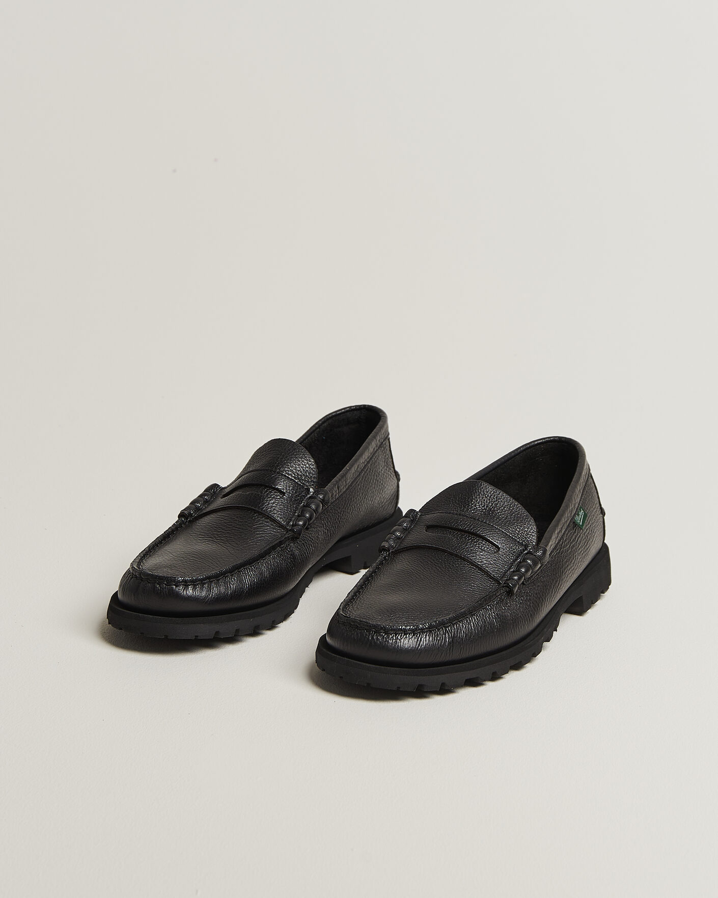 Heren | Instappers | Paraboot | Coraux Raid Moccasin Black