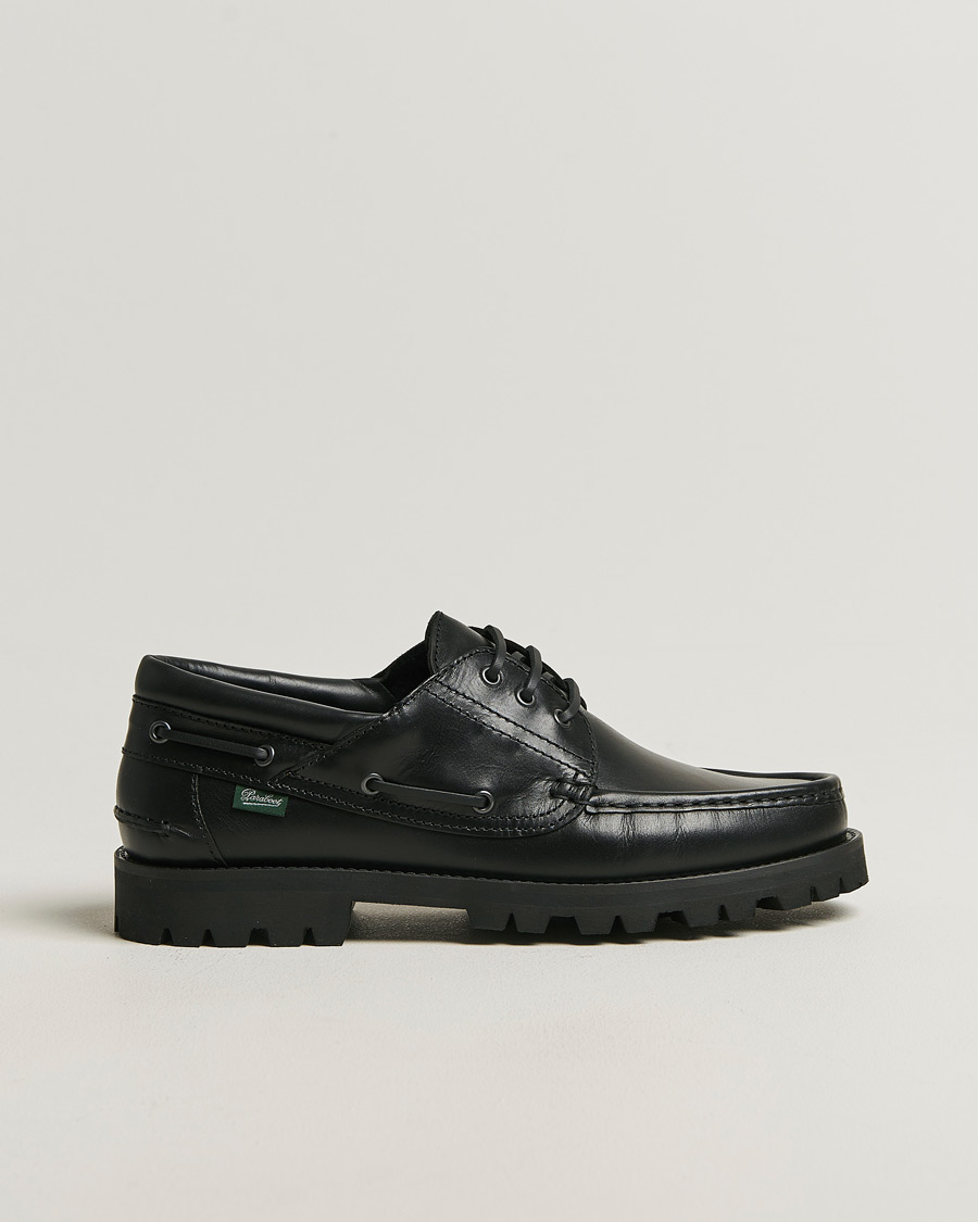 Heren | Derby schoenen | Paraboot | Briac Moc Toe Derby Black