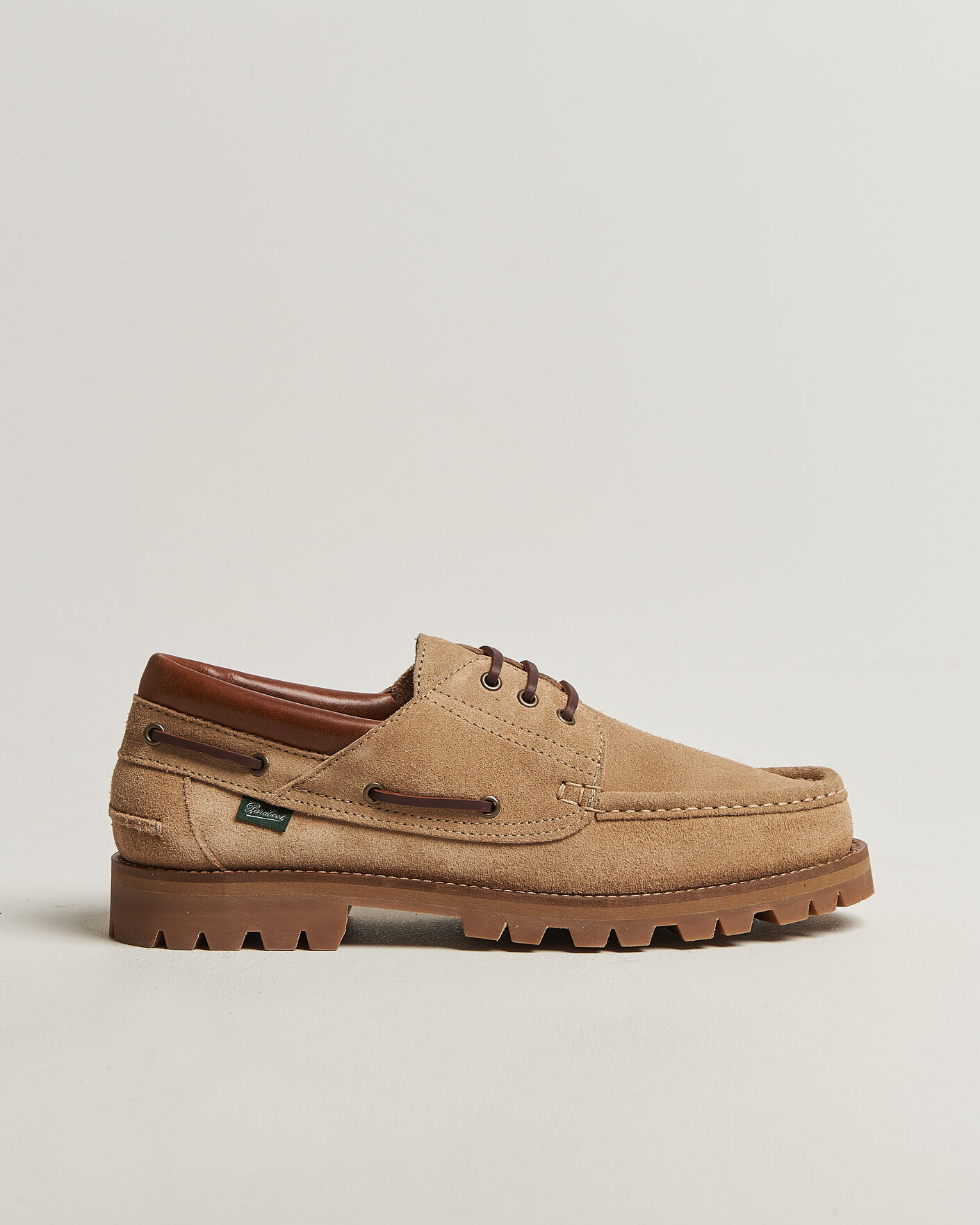 Heren | Derby schoenen | Paraboot | Briac Moc Toe Derby Sand Suede