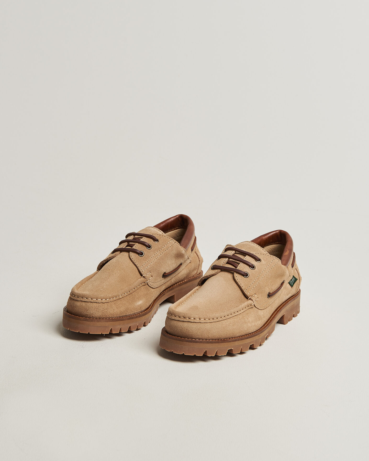 Heren | Derby schoenen | Paraboot | Briac Moc Toe Derby Sand Suede