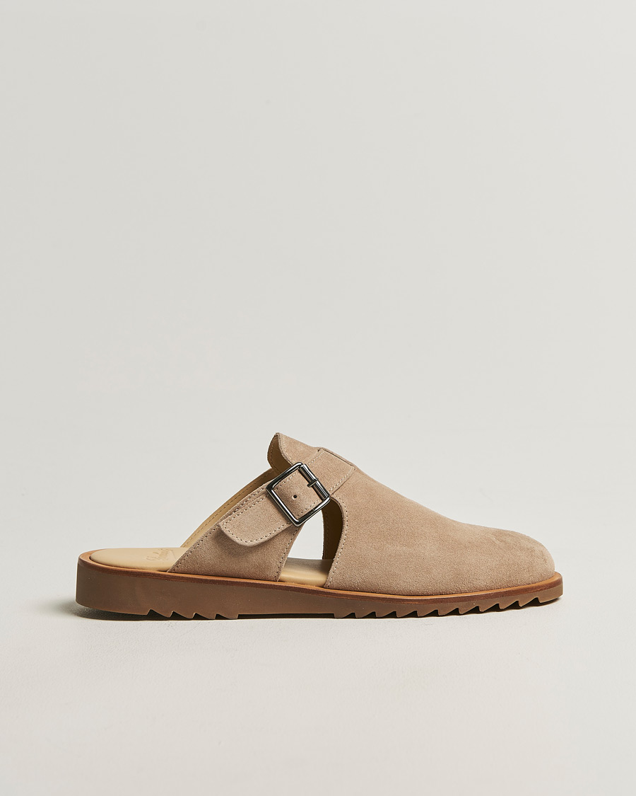 Heren | Sandalen slides | Paraboot | Athenes Sandal Grey Suede