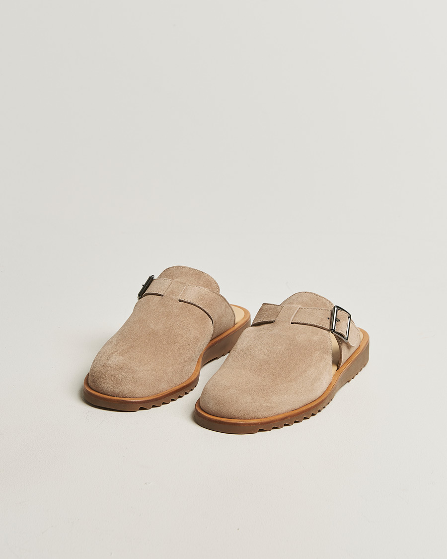 Heren | Sandalen slides | Paraboot | Athenes Sandal Grey Suede